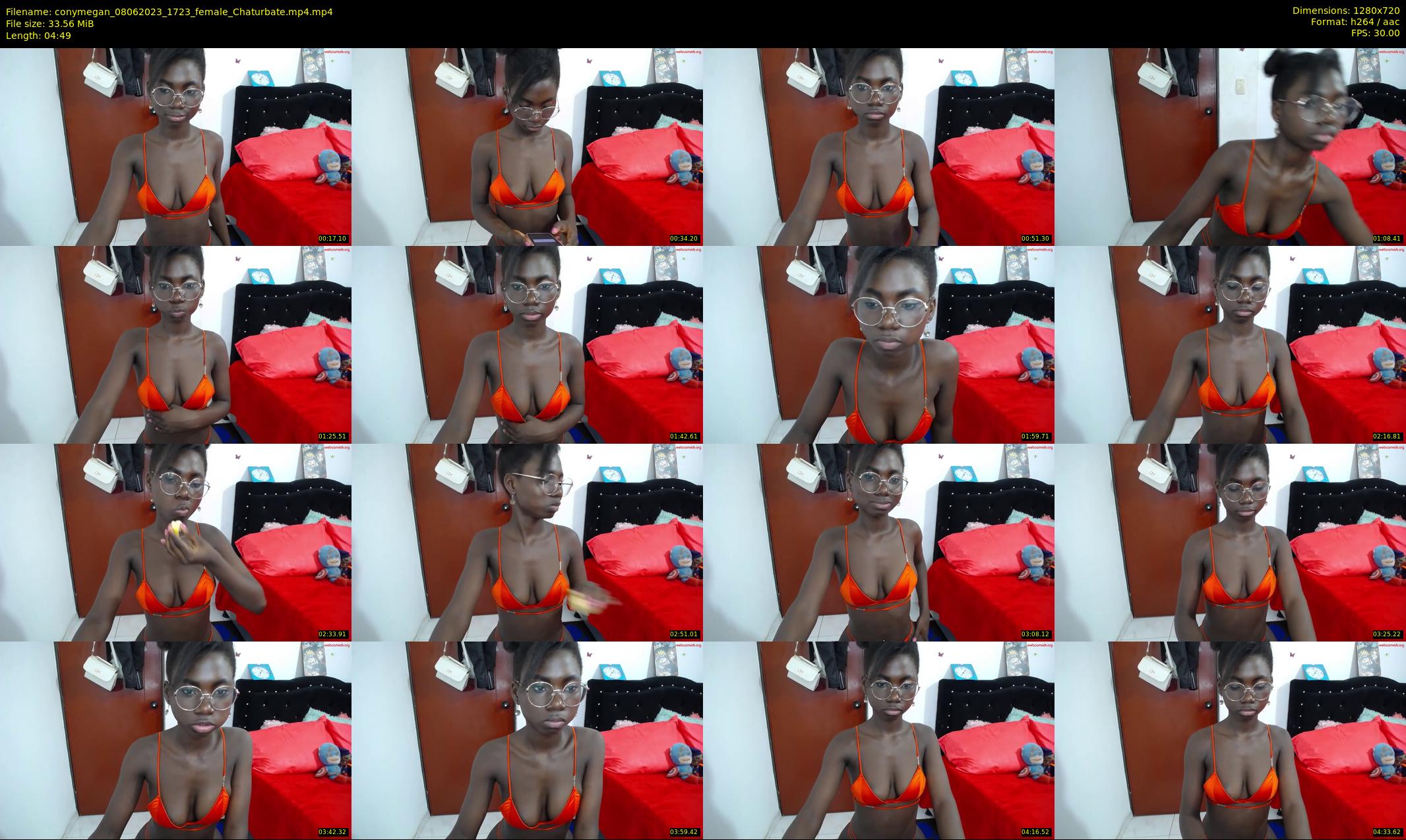 conymegan — 5 minute Chaturbate female cam show recording, 720p, Jun 8, 2023