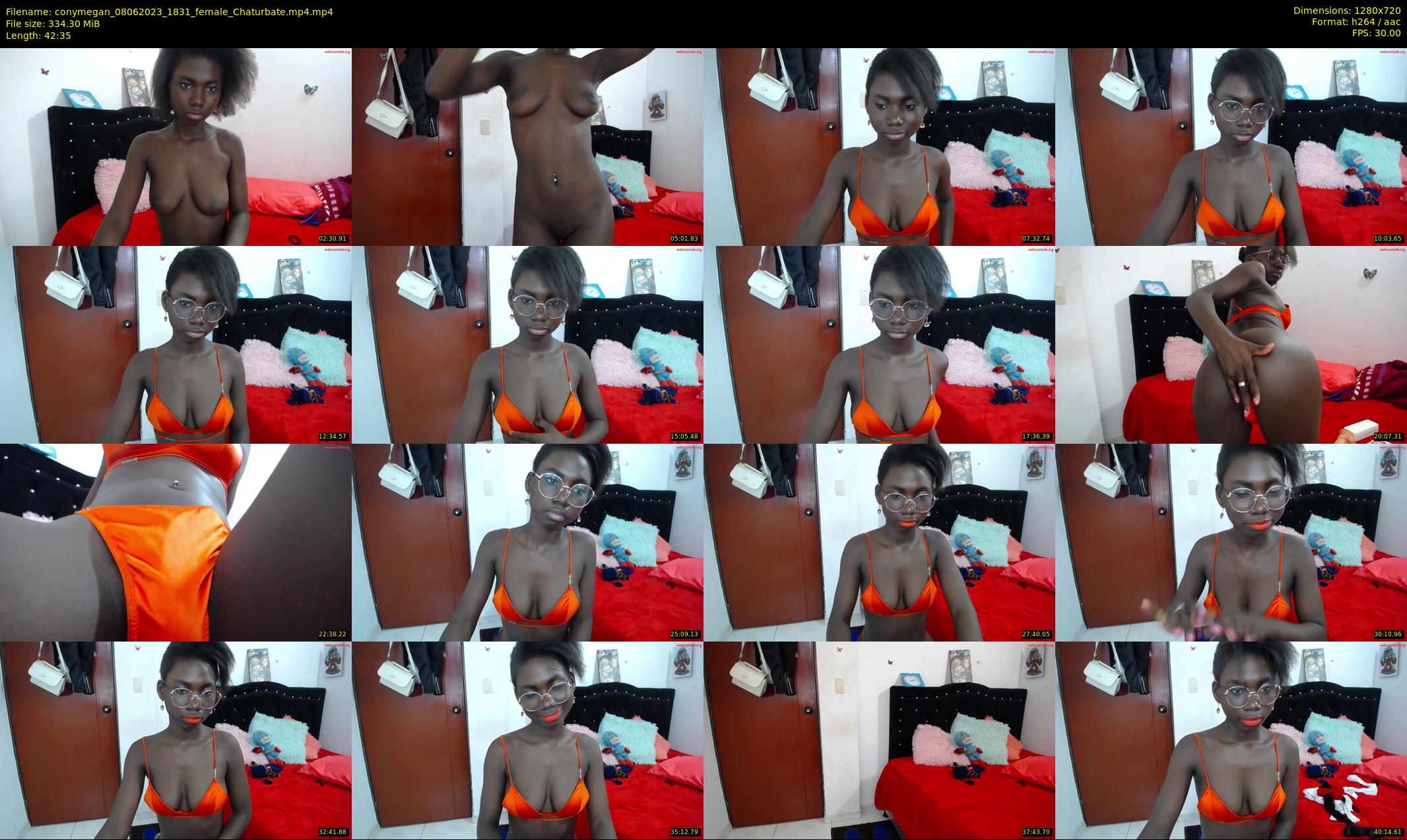 conymegan — 43 minute Chaturbate female cam show recording, 720p, Jun 8, 2023