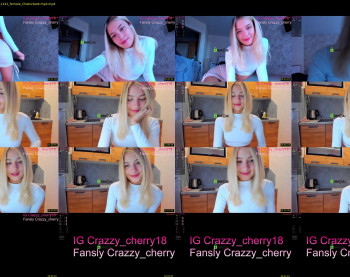 crazzy_cherry — 39 minute Chaturbate female cam show recording, 720p, Jun 8, 2023