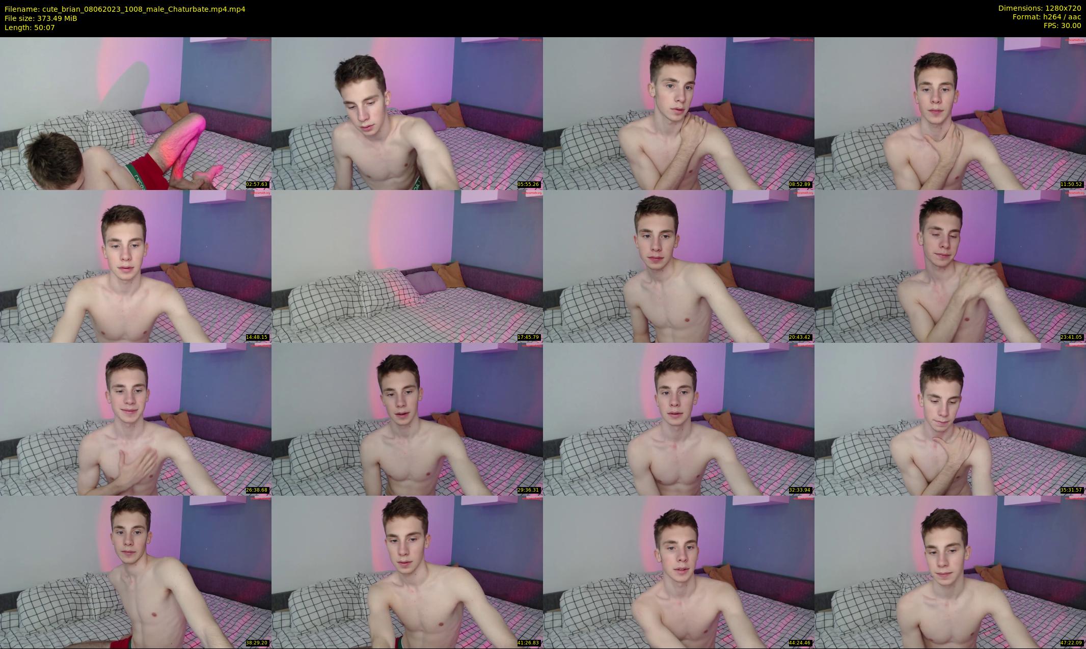 cute_brian — 51 minute Chaturbate male cam show recording, 720p, Jun 8, 2023