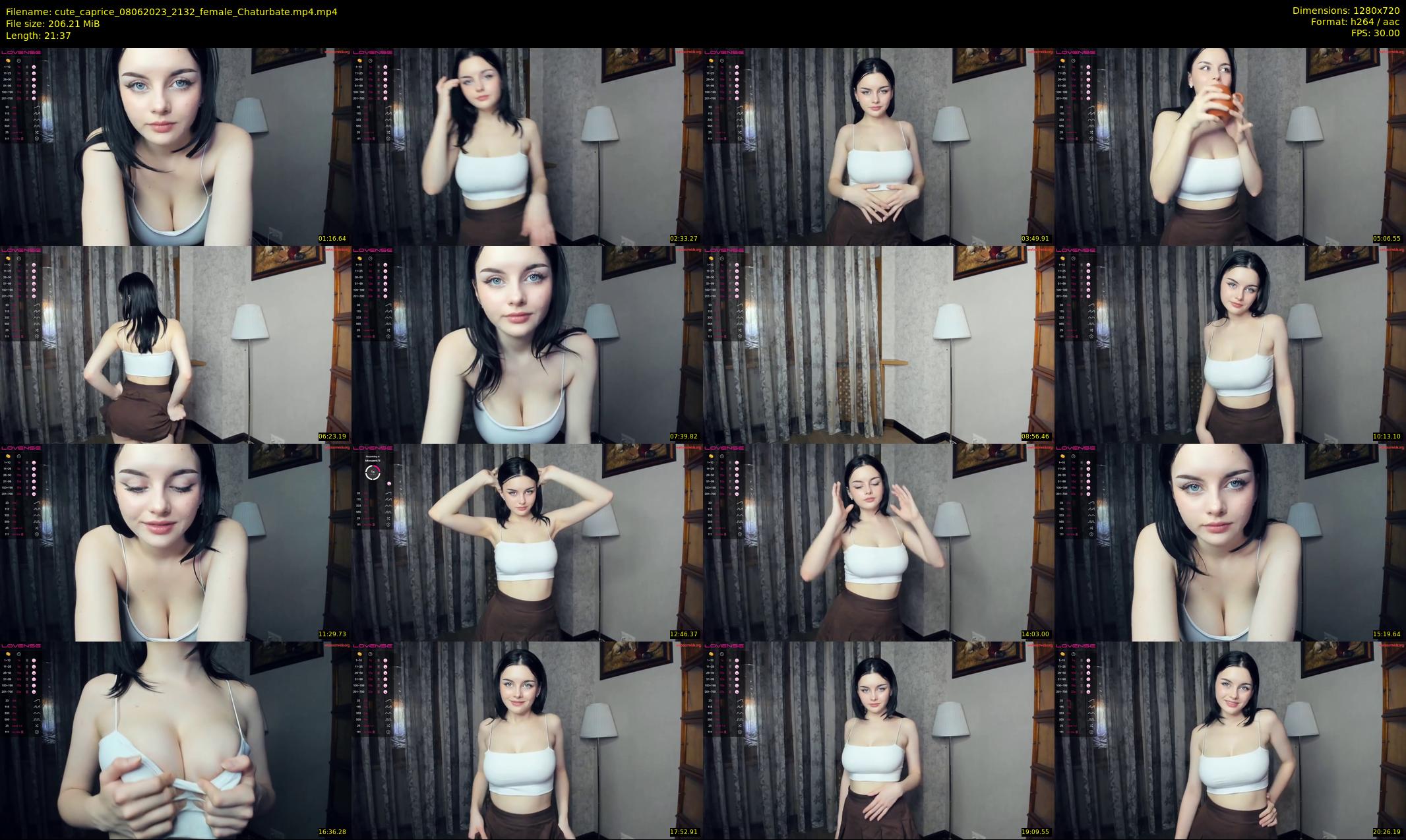 cute_caprice — 22 minute Chaturbate female cam show recording, 720p, Jun 8, 2023