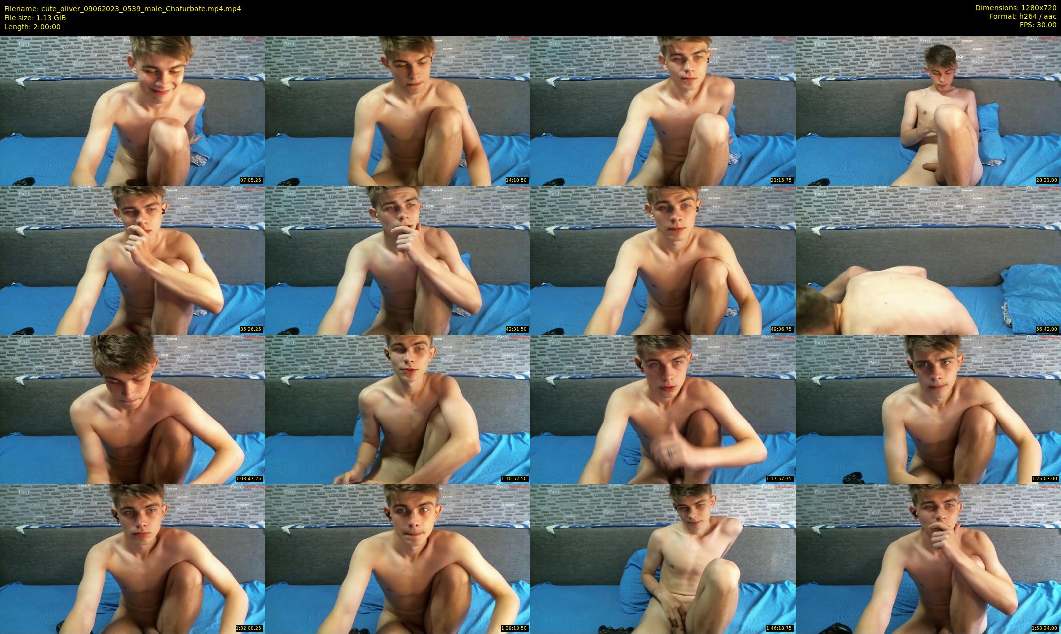 cute_oliver — 120 minute Chaturbate male cam show recording, 720p, Jun 9, 2023