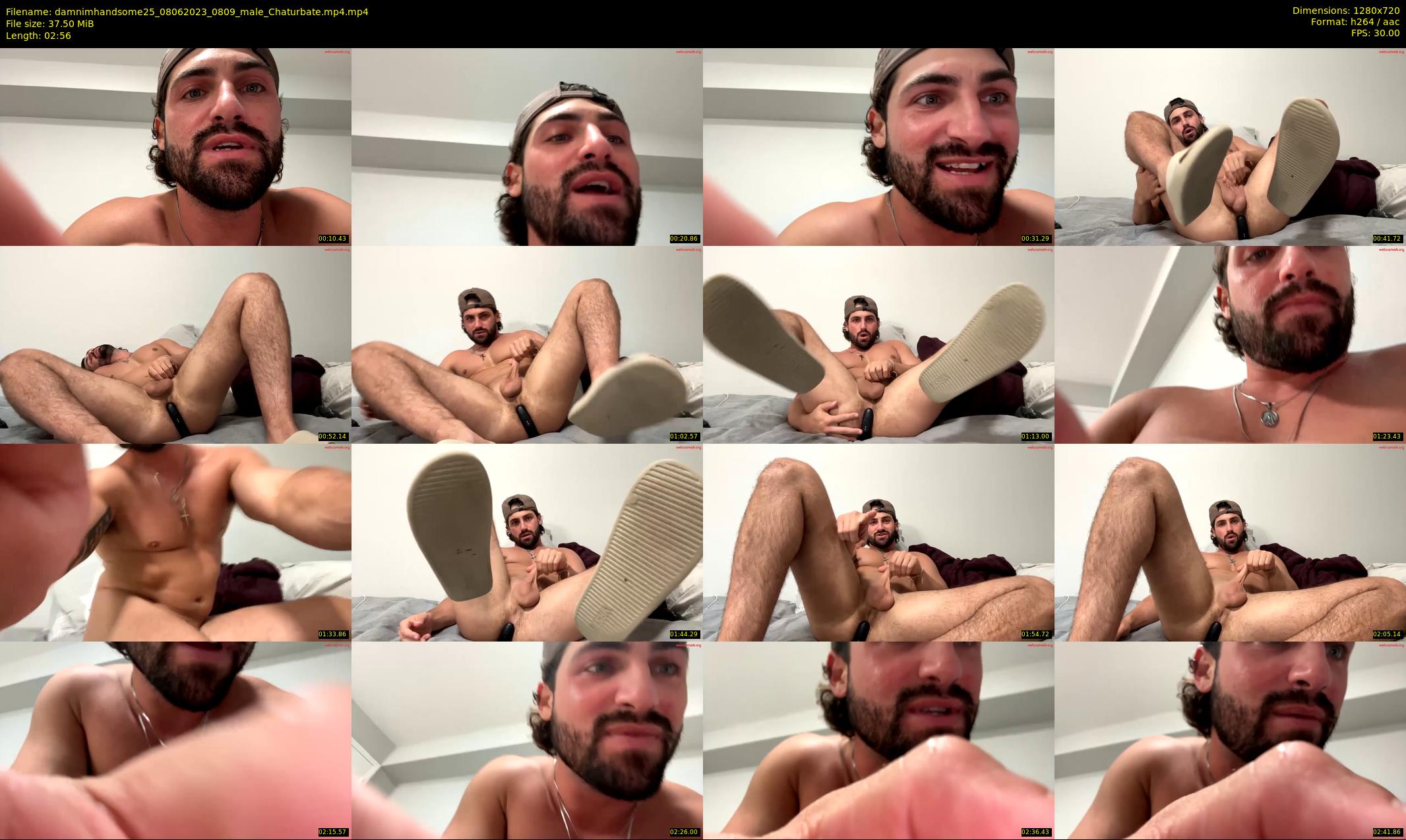 damnimhandsome25 — 3 minute Chaturbate male cam show recording, 720p, Jun 8, 2023