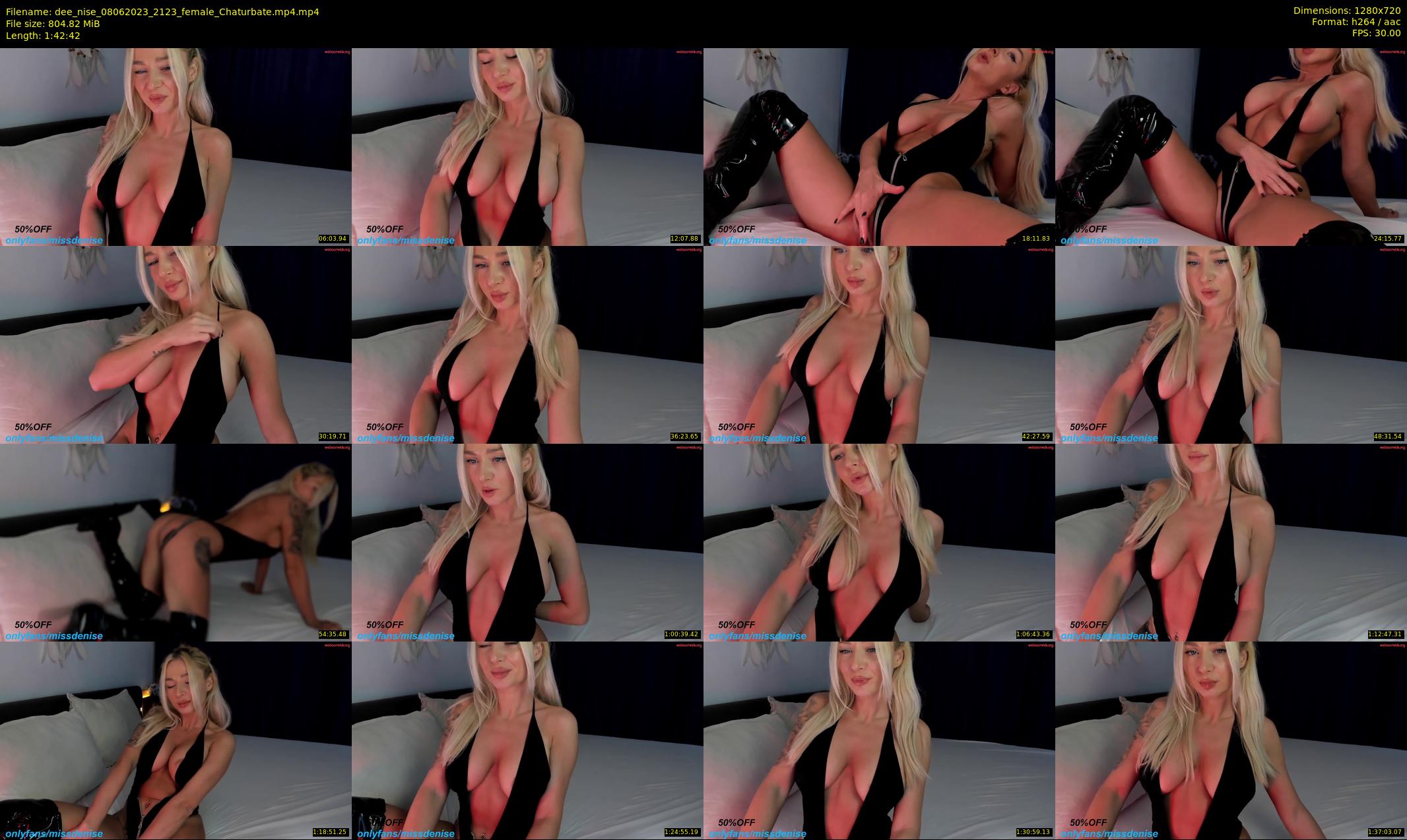 dee_nise — 103 minute Chaturbate female cam show recording, 720p, Jun 8, 2023