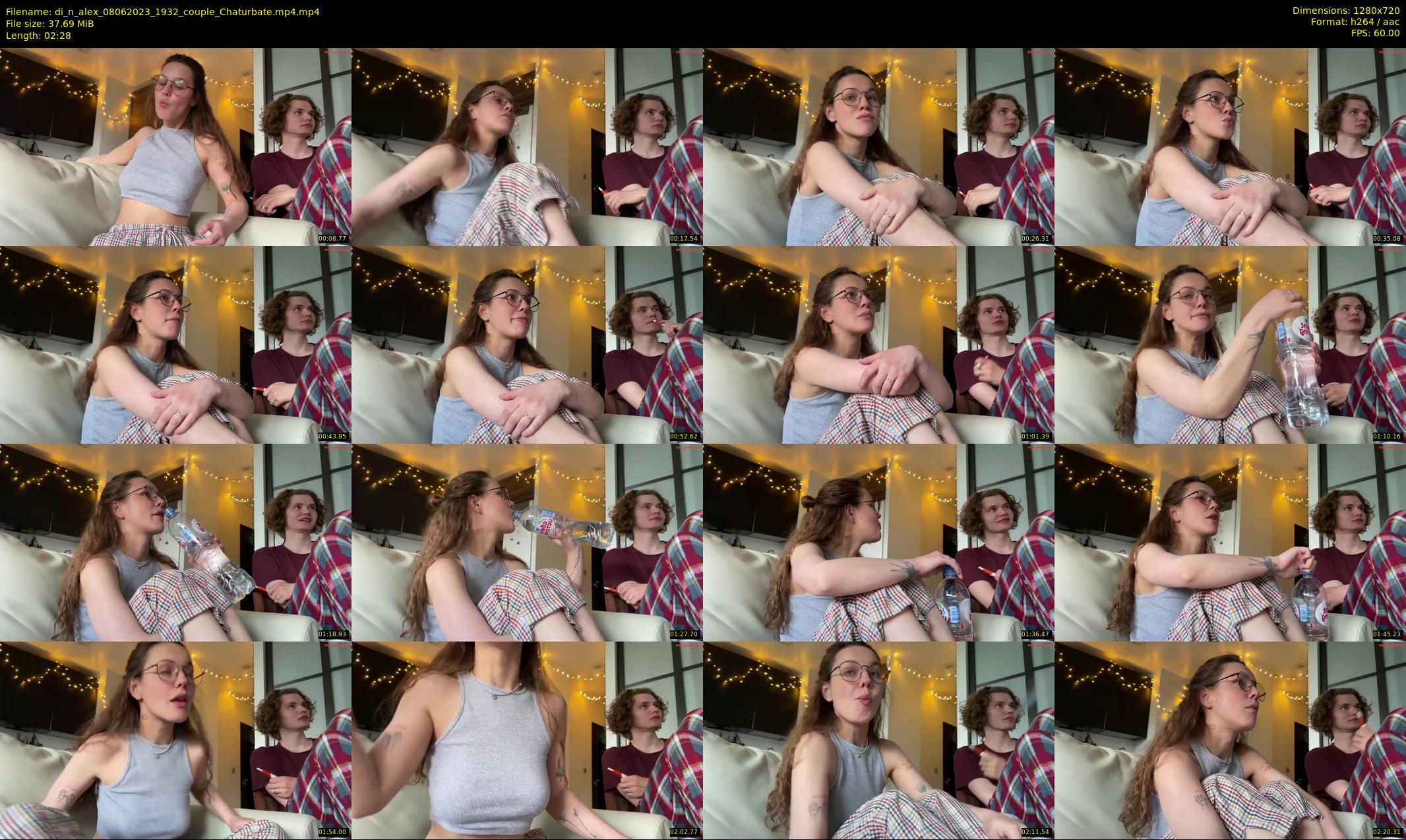 di_n_alex — 3 minute Chaturbate couple cam show recording, 720p, Jun 8, 2023