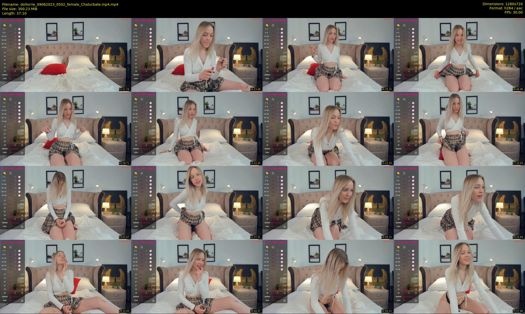 dollorrie — 38 minute Chaturbate couple cam show recording, 720p, Jun 9, 2023