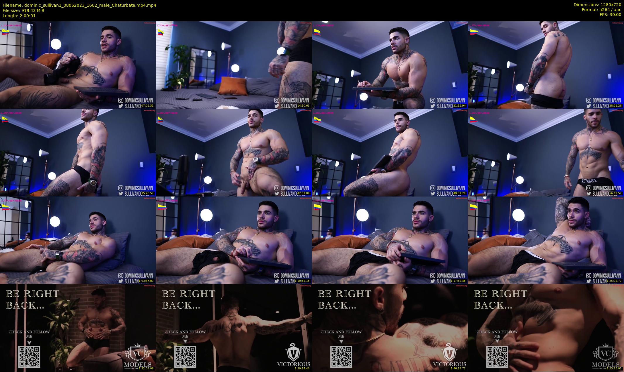 dominic_sullivan1 — 121 minute Chaturbate male cam show recording, 720p, Jun 8, 2023