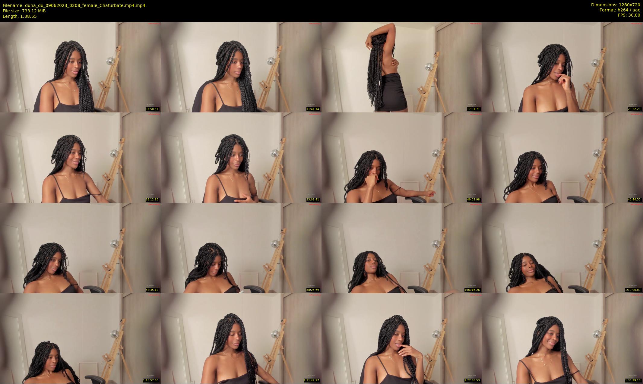 duna_du — 99 minute Chaturbate female cam show recording, 720p, Jun 9, 2023