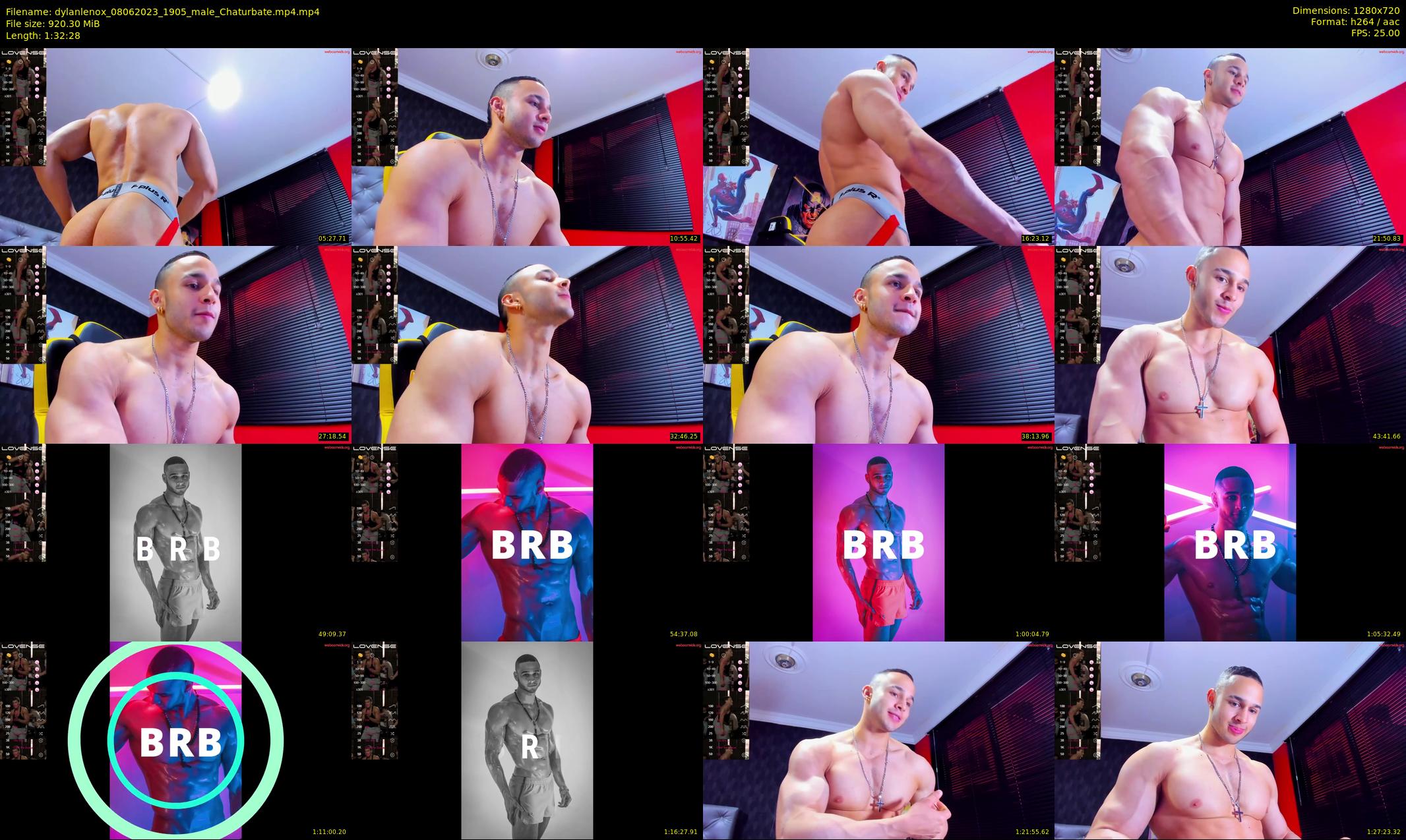 dylanlenox — 93 minute Chaturbate male cam show recording, 720p, Jun 8, 2023