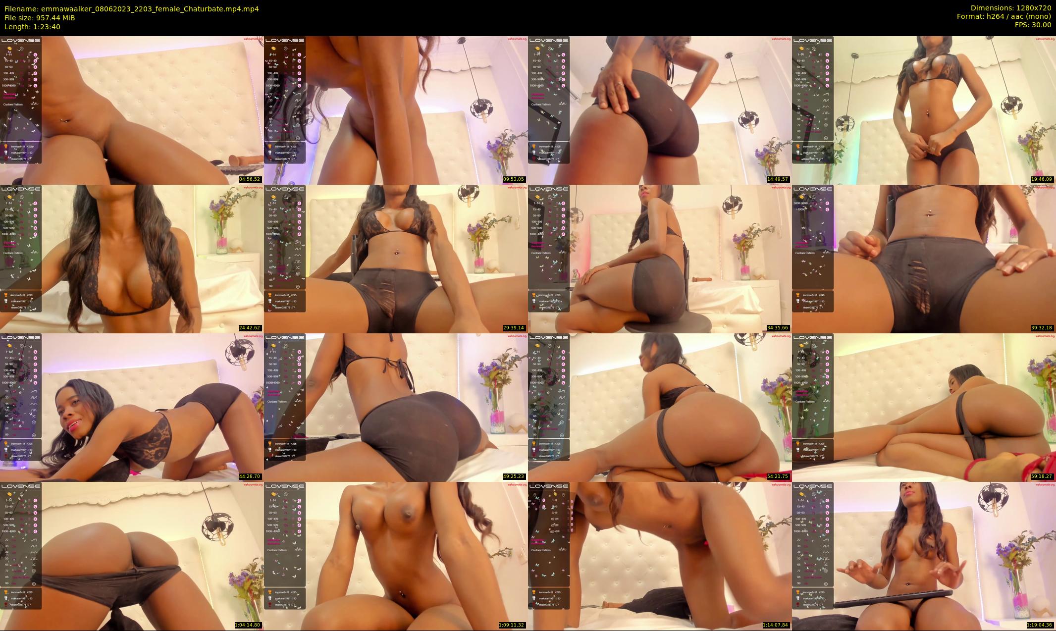 emmawaalker — 84 minute Chaturbate female cam show recording, 720p, Jun 8, 2023