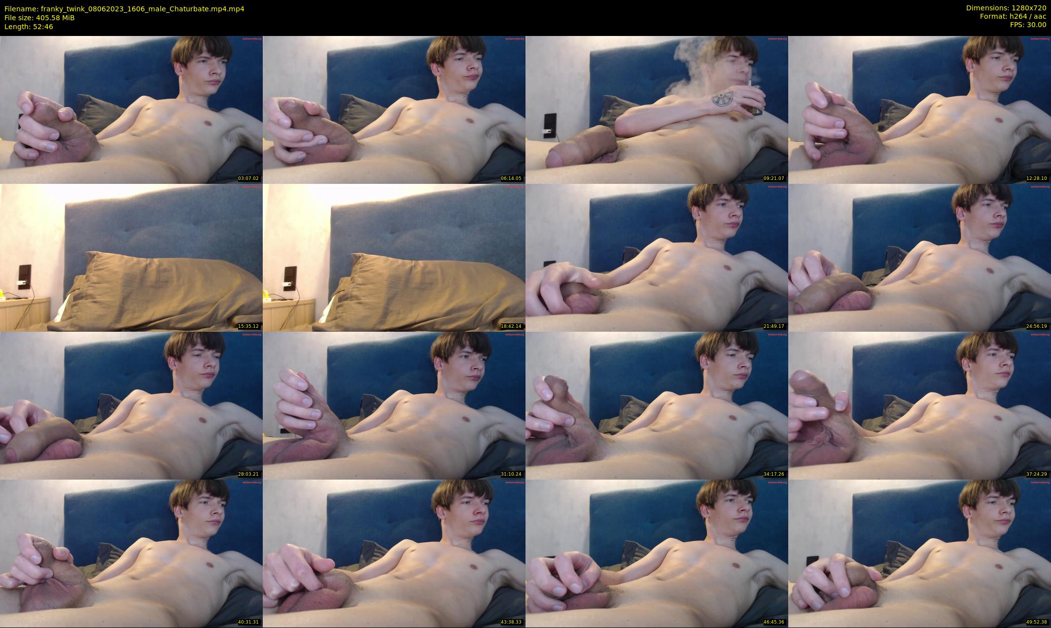 franky_twink — 53 minute Chaturbate male cam show recording, 720p, Jun 8, 2023