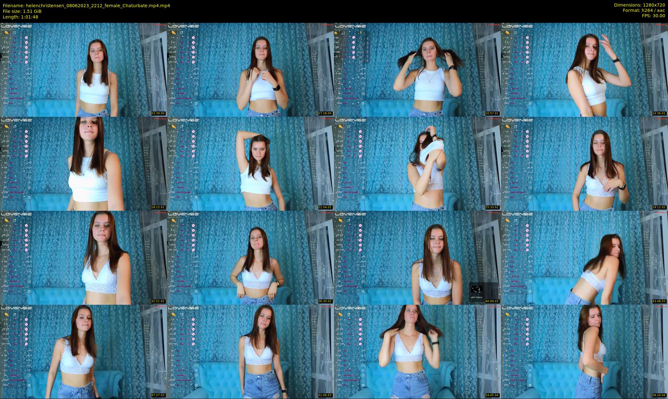 helenchristensen — 62 minute Chaturbate female cam show recording, 720p, Jun 8, 2023