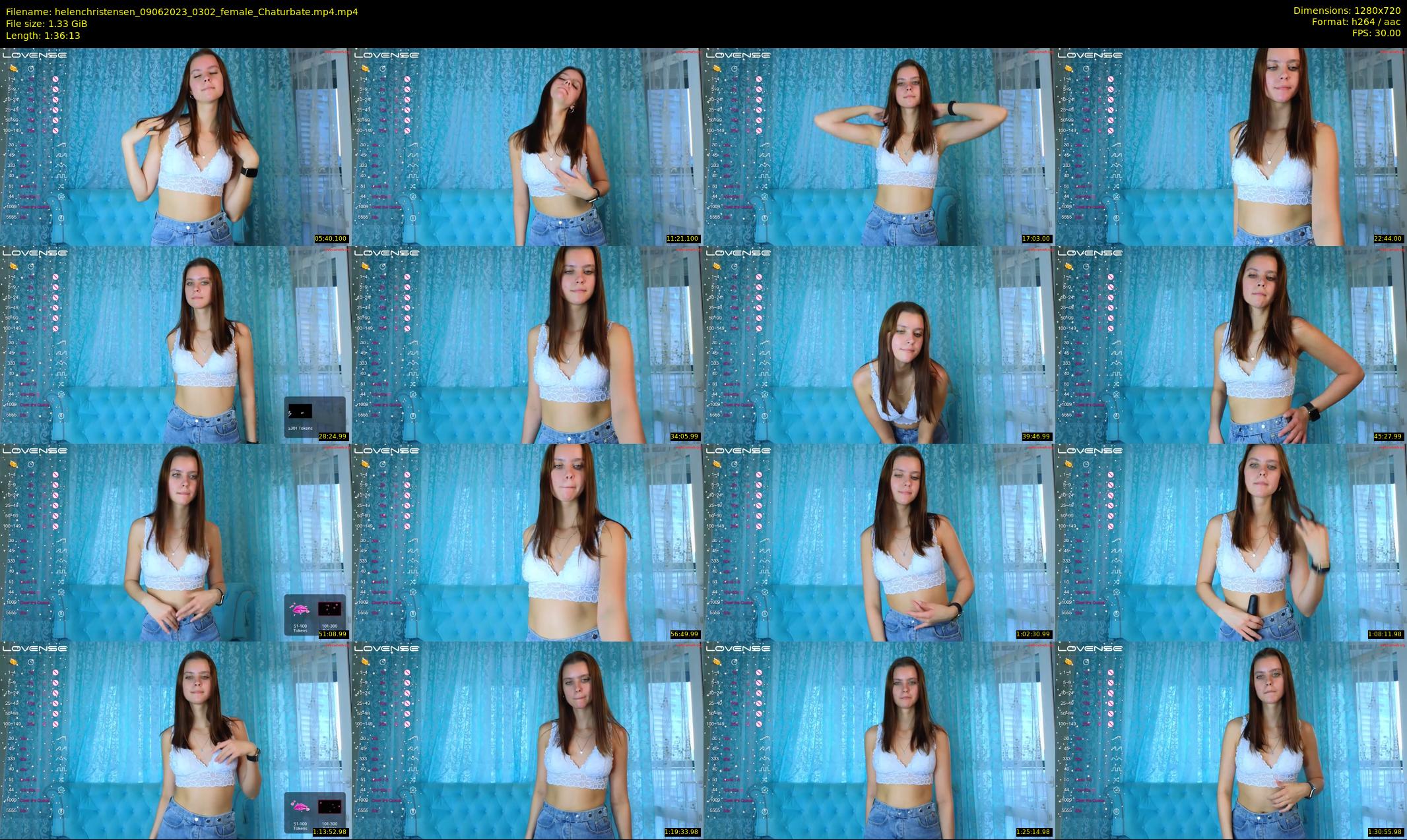 helenchristensen — 97 minute Chaturbate female cam show recording, 720p, Jun 9, 2023