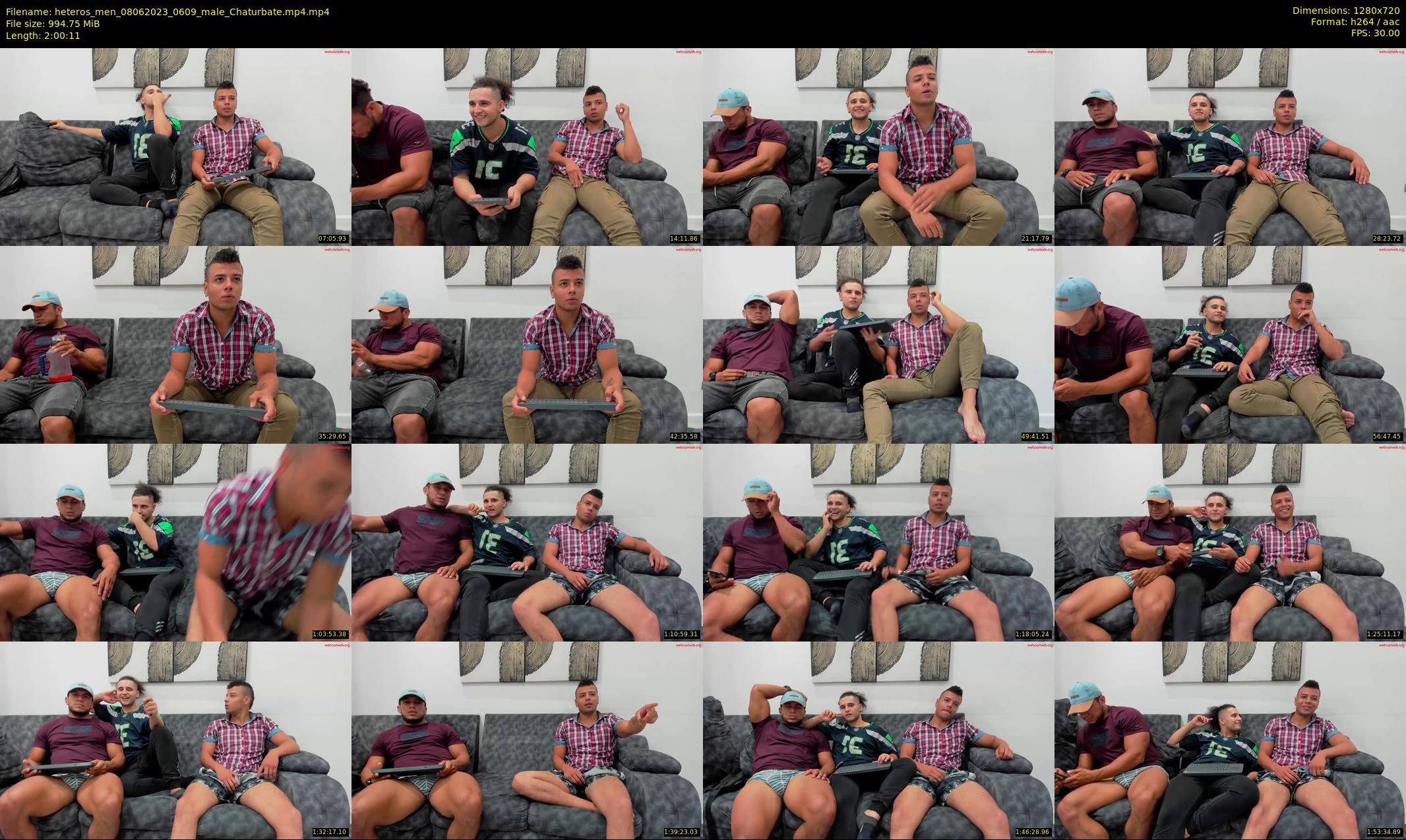heteros_men — 121 minute Chaturbate male cam show recording, 720p, Jun 8, 2023