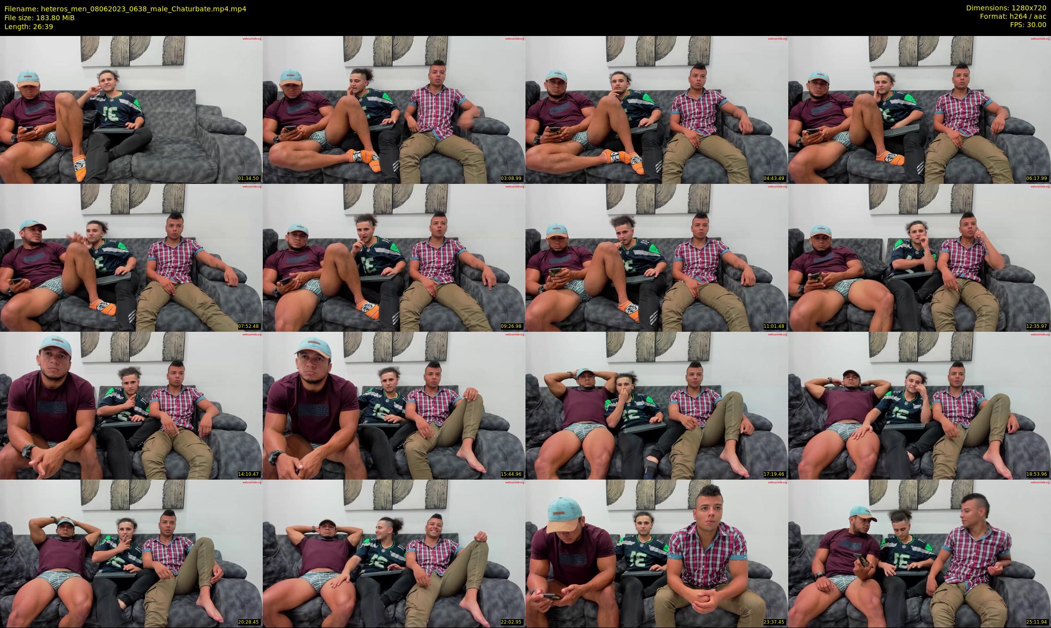 heteros_men — 27 minute Chaturbate male cam show recording, 720p, Jun 8, 2023