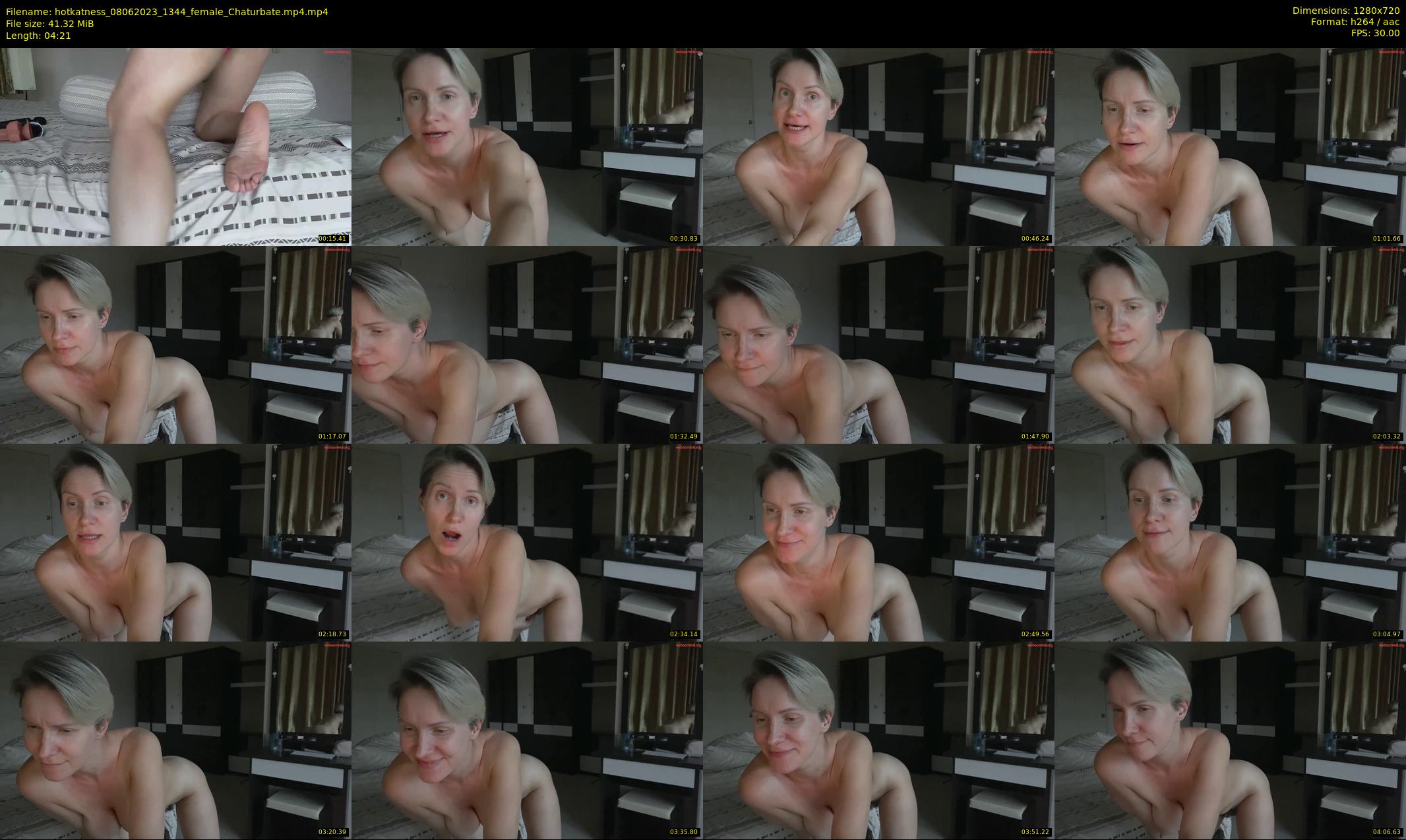 hotkatness — 5 minute Chaturbate female cam show recording, 720p, Jun 8, 2023