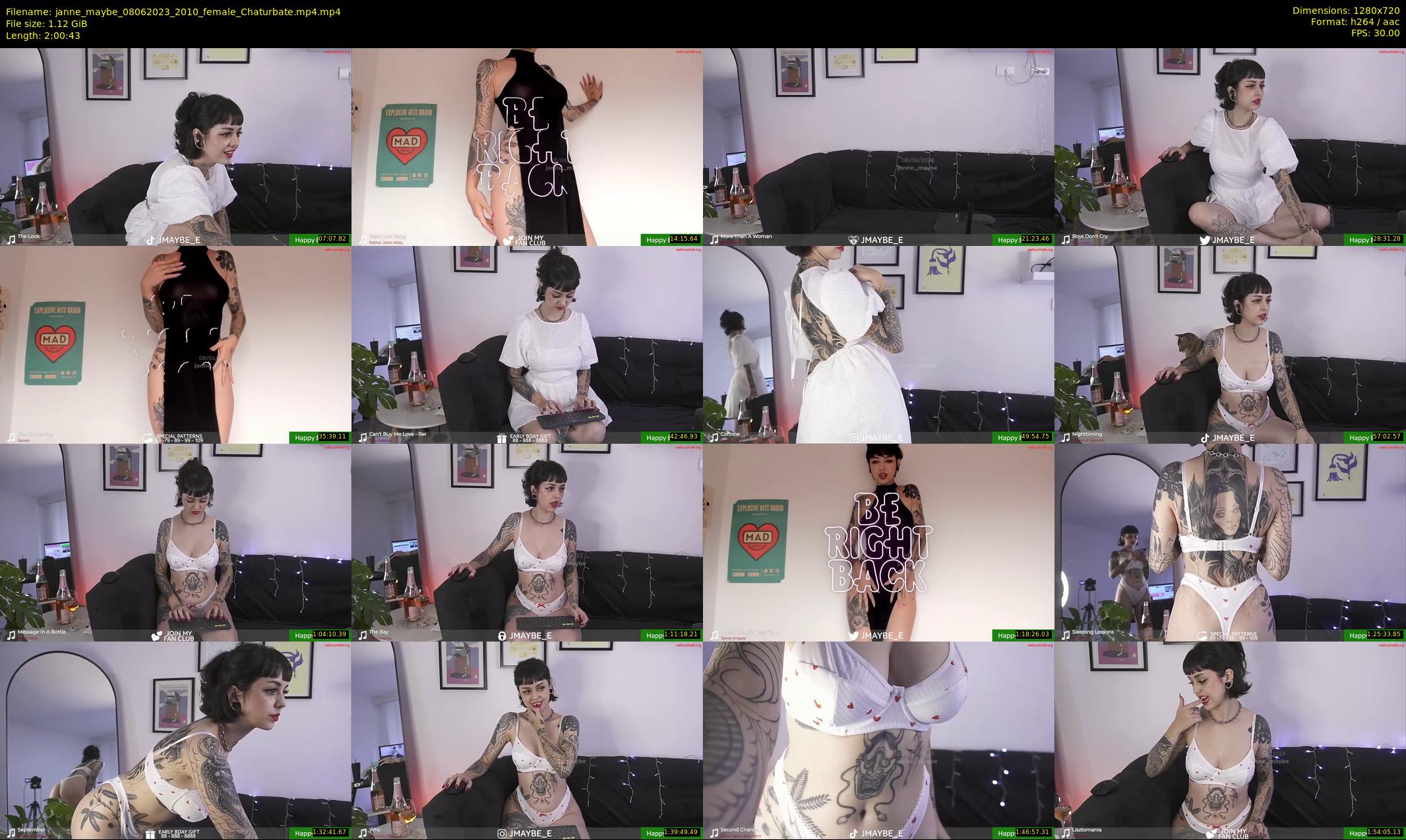 janne_maybe — 121 minute Chaturbate female cam show recording, 720p, Jun 8, 2023