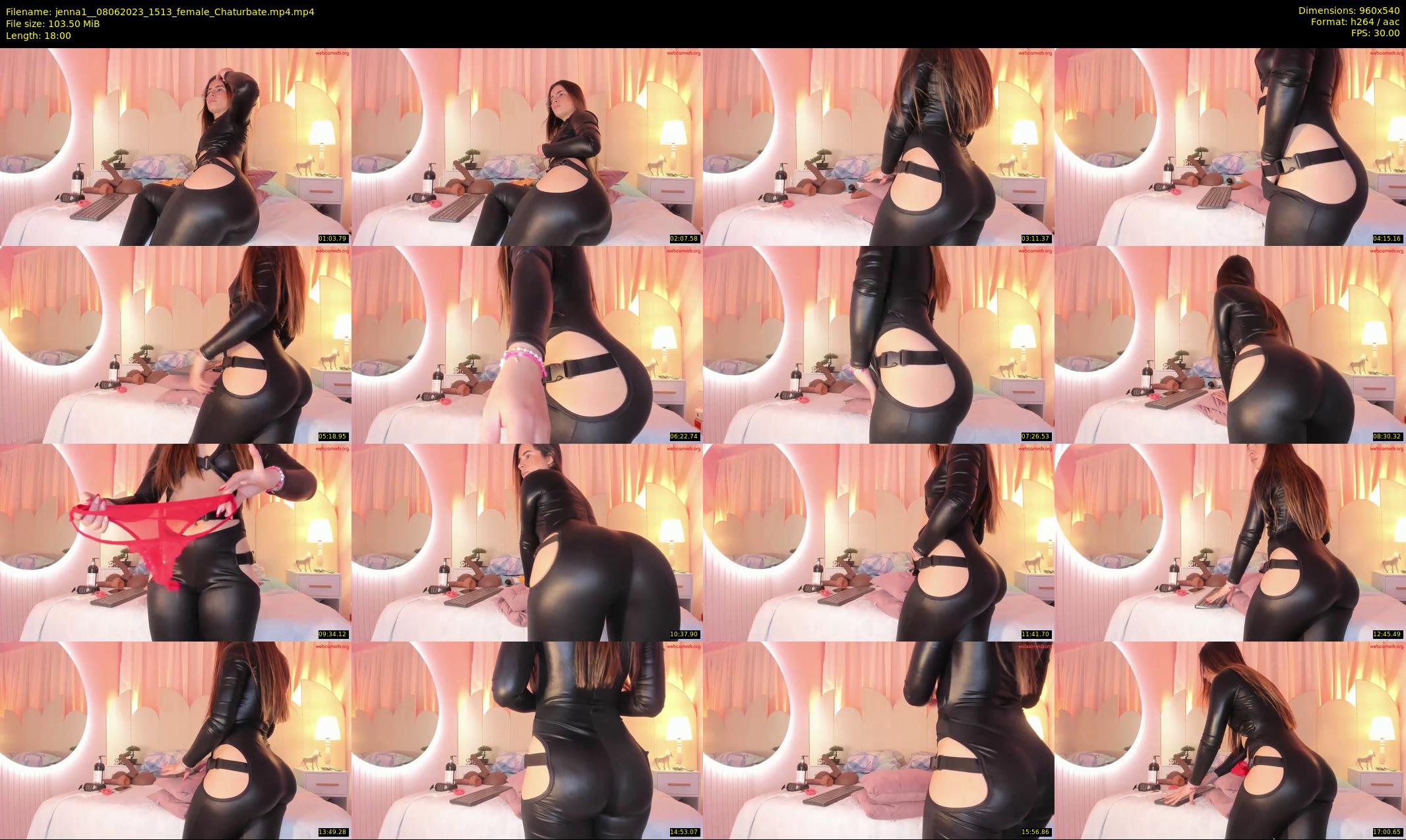 jenna1_ — 18 minute Chaturbate female cam show recording, 480p, Jun 8, 2023