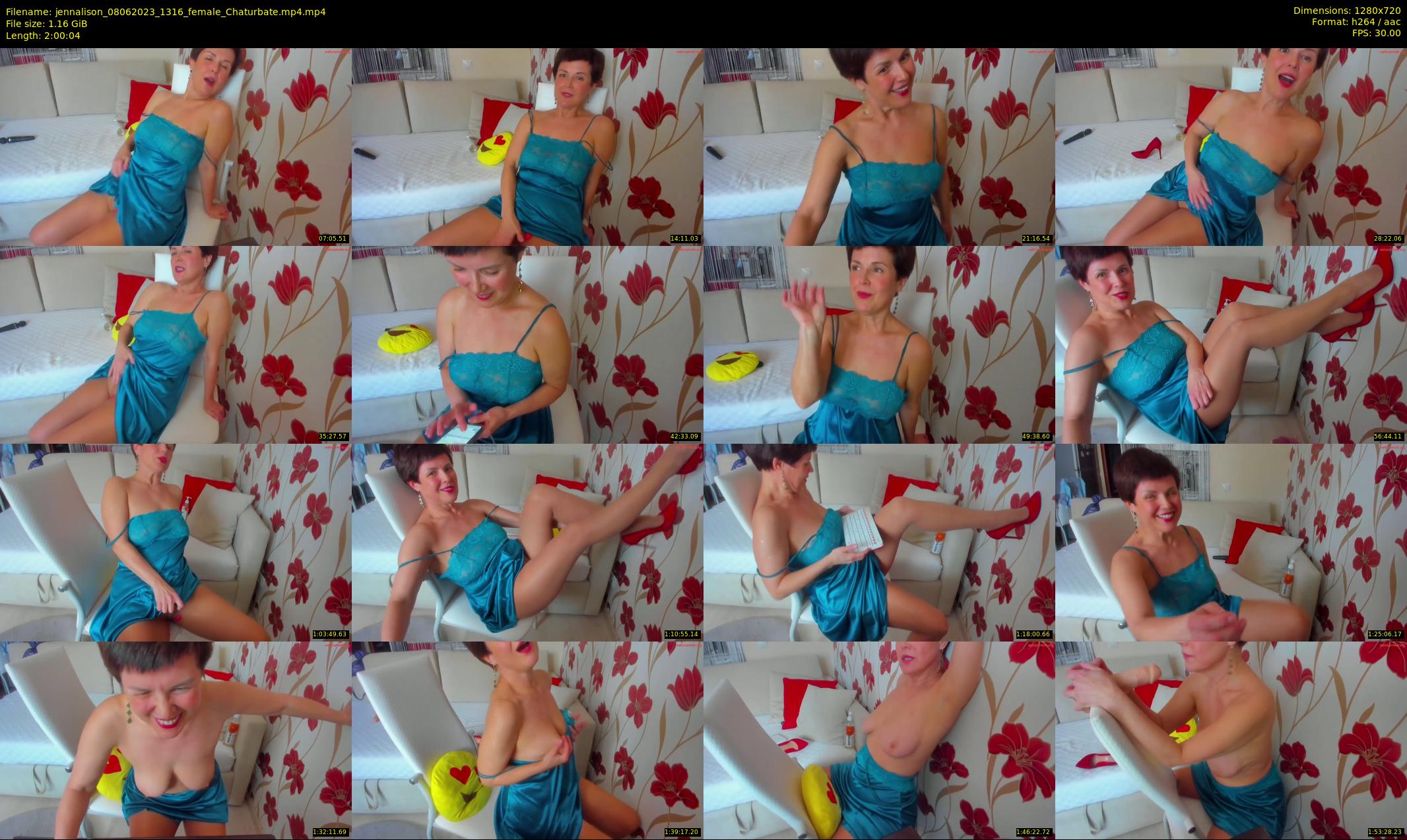 jennalison — 121 minute Chaturbate female cam show recording, 720p, Jun 8, 2023