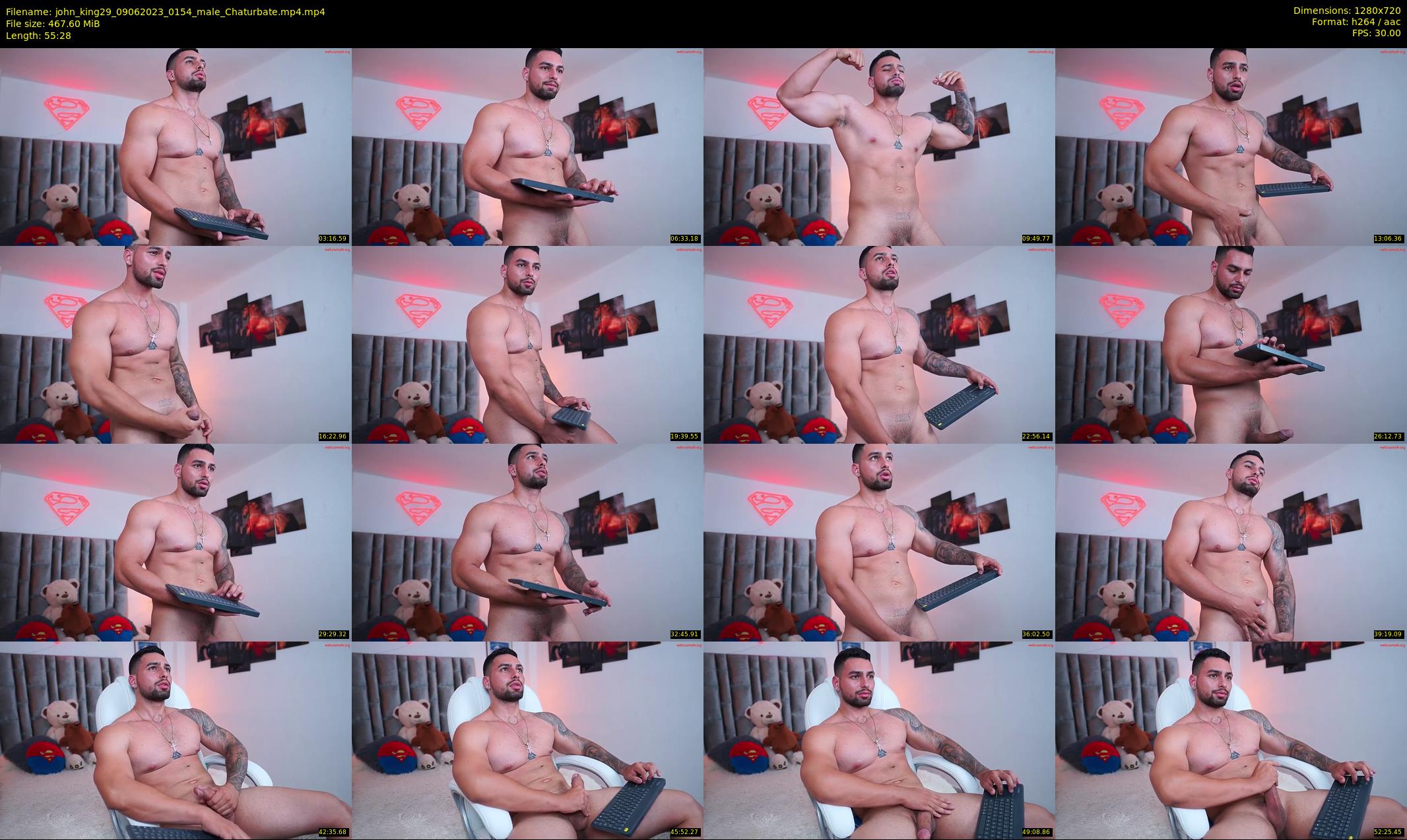 john_king29 — 56 minute Chaturbate male cam show recording, 720p, Jun 9, 2023