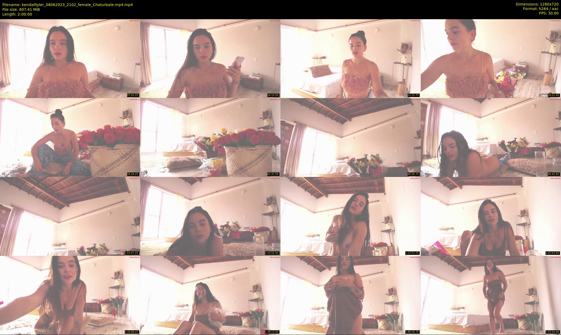 kendalltyler — 120 minute Chaturbate female cam show recording, 720p, Jun 8, 2023