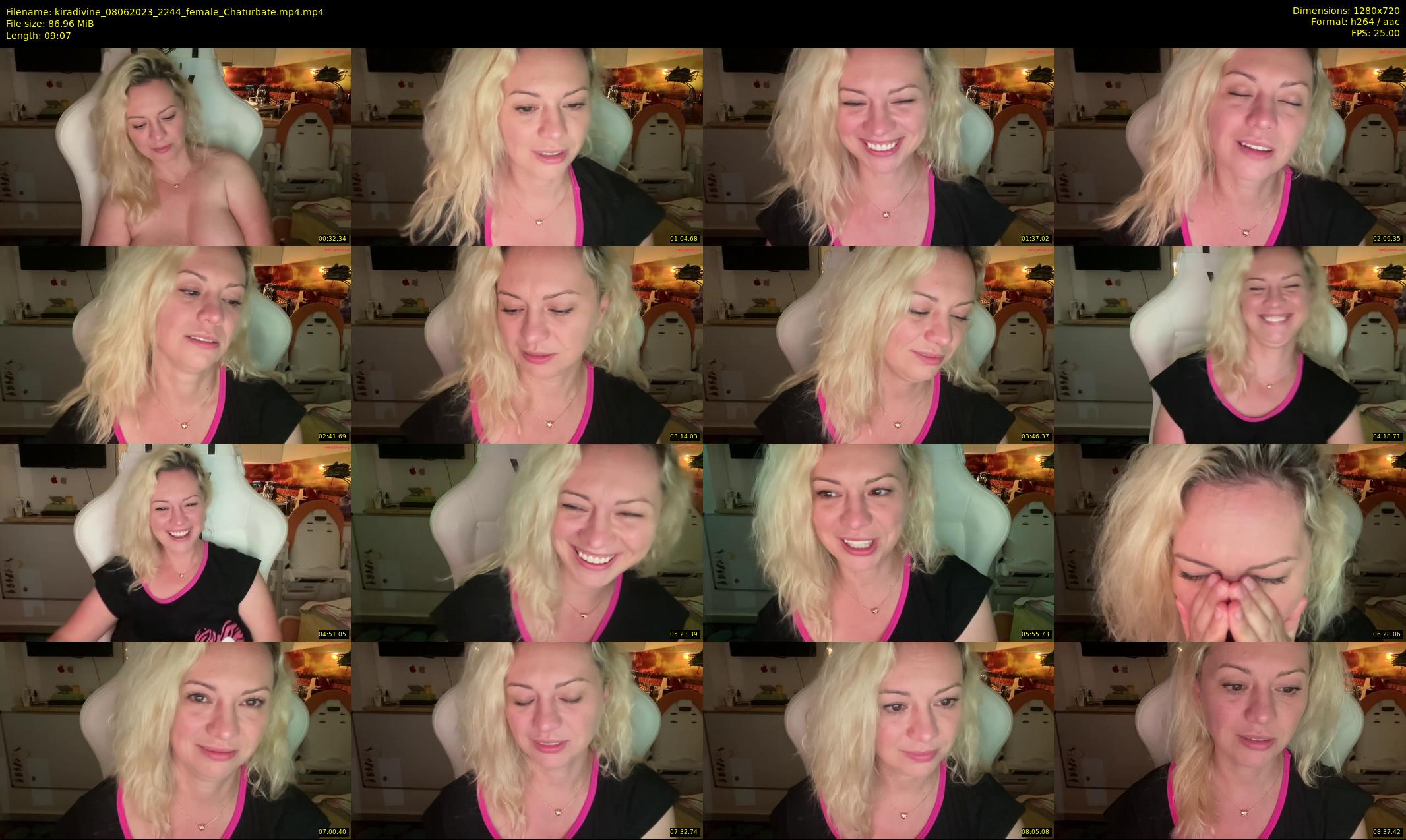 kiradivine — 10 minute Chaturbate female cam show recording, 720p, Jun 8, 2023