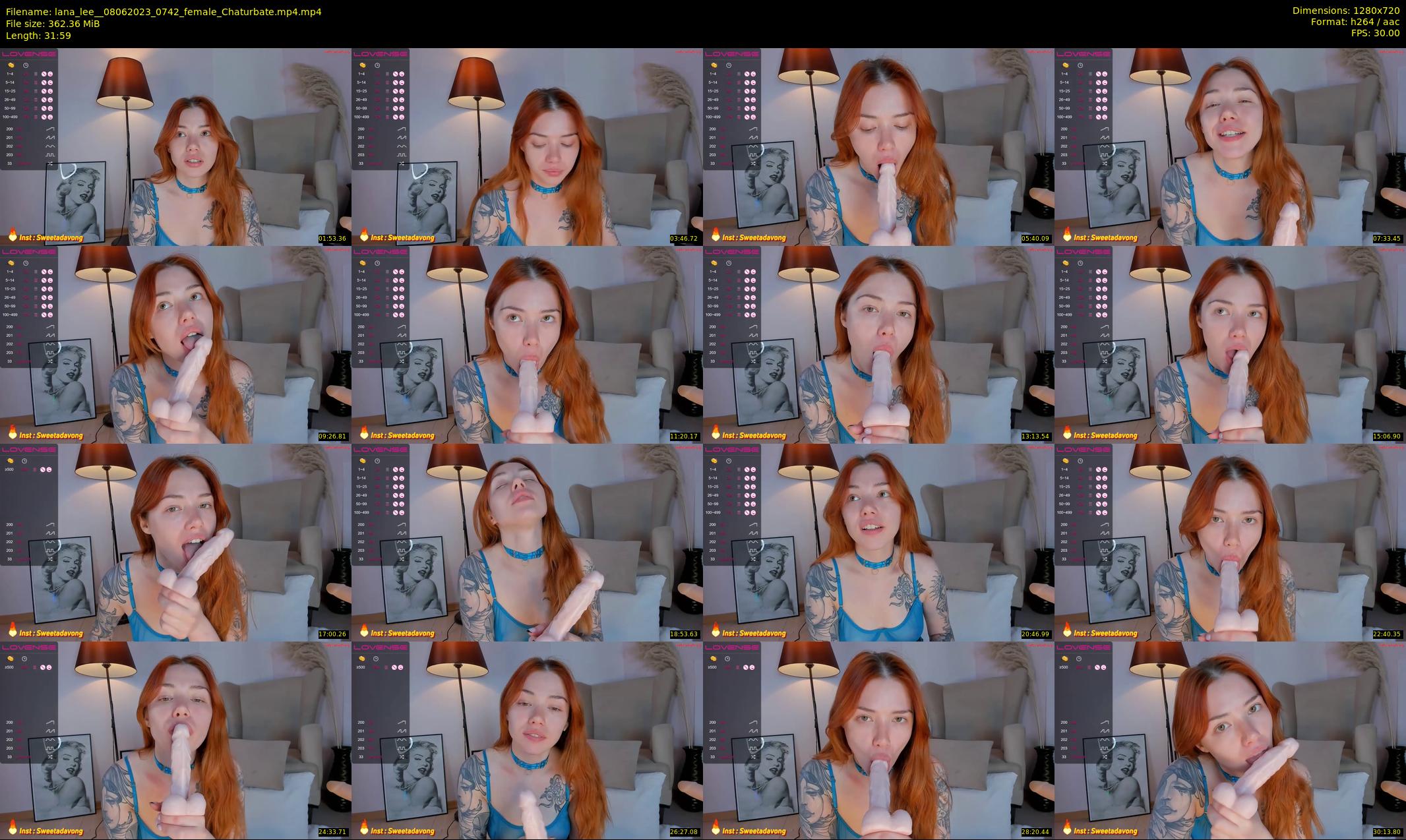 lana_lee_ — 32 minute Chaturbate female cam show recording, 720p, Jun 8, 2023