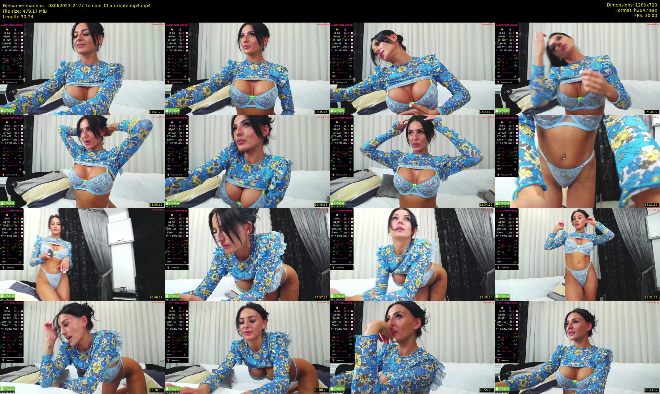 madena_ — 31 minute Chaturbate female cam show recording, 720p, Jun 8, 2023