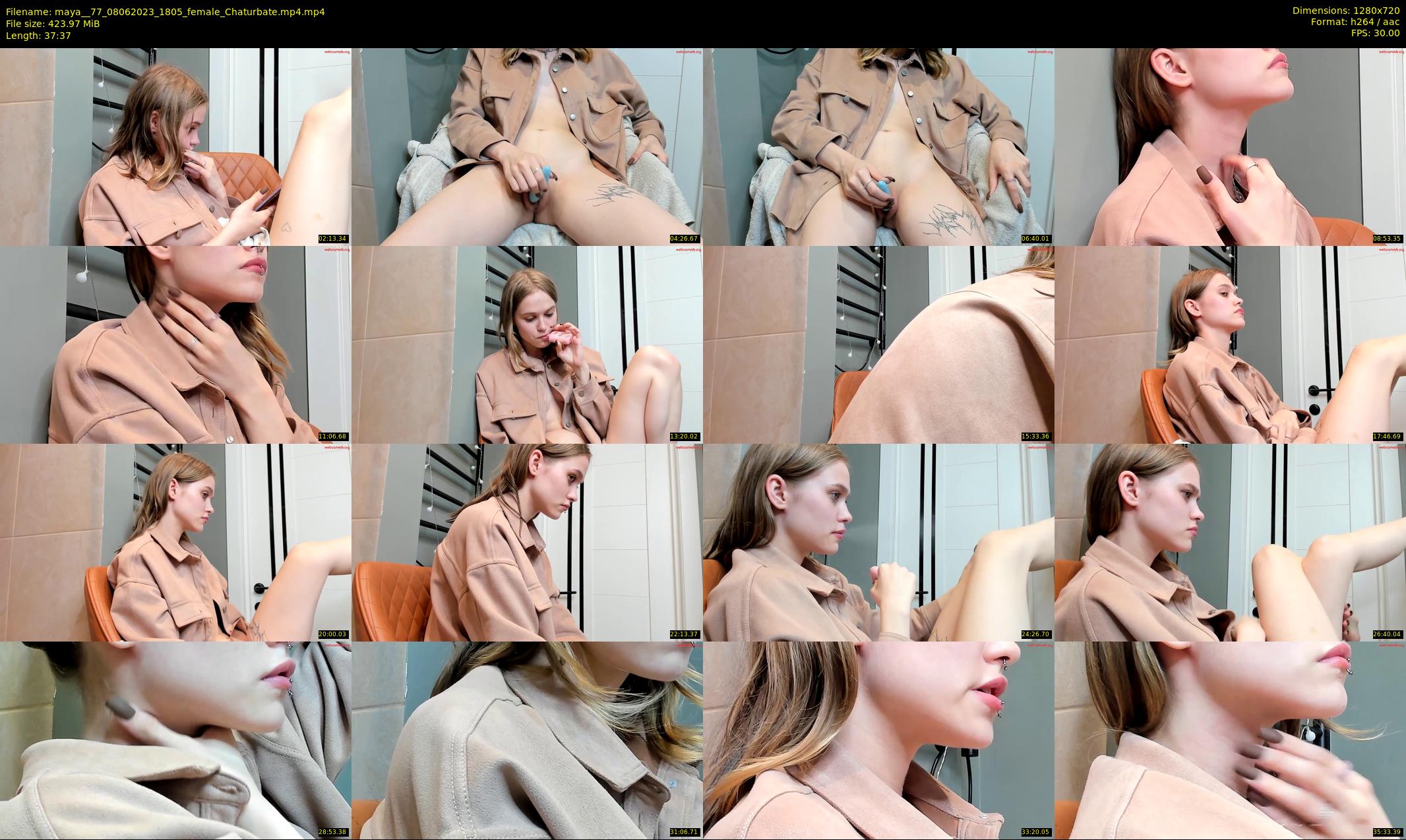 maya__77 — 38 minute Chaturbate female cam show recording, 720p, Jun 8, 2023
