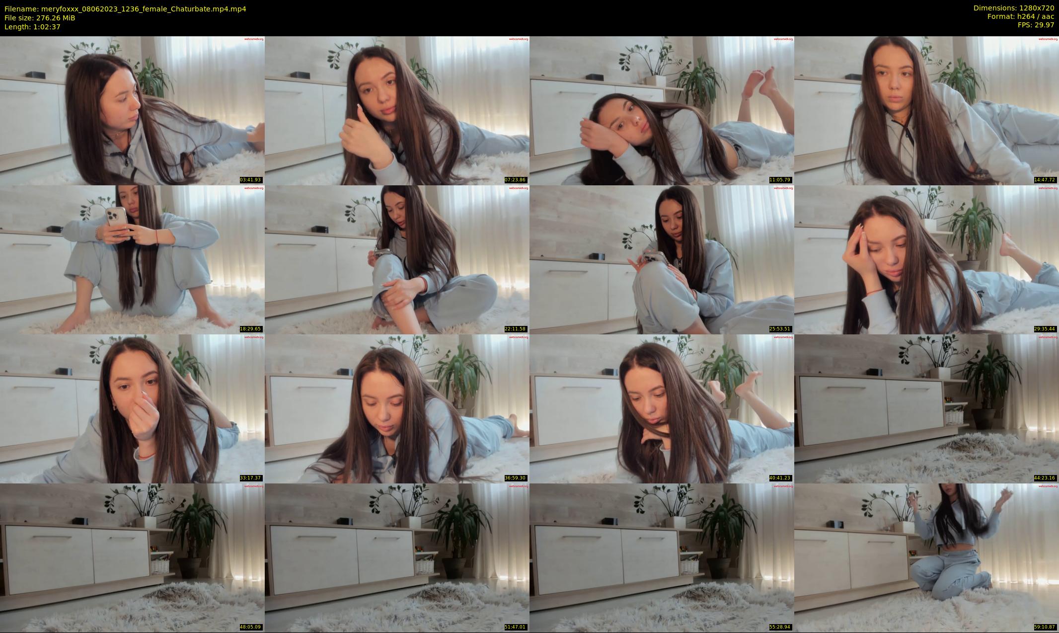 meryfoxxx — 63 minute Chaturbate female cam show recording, 720p, Jun 8, 2023