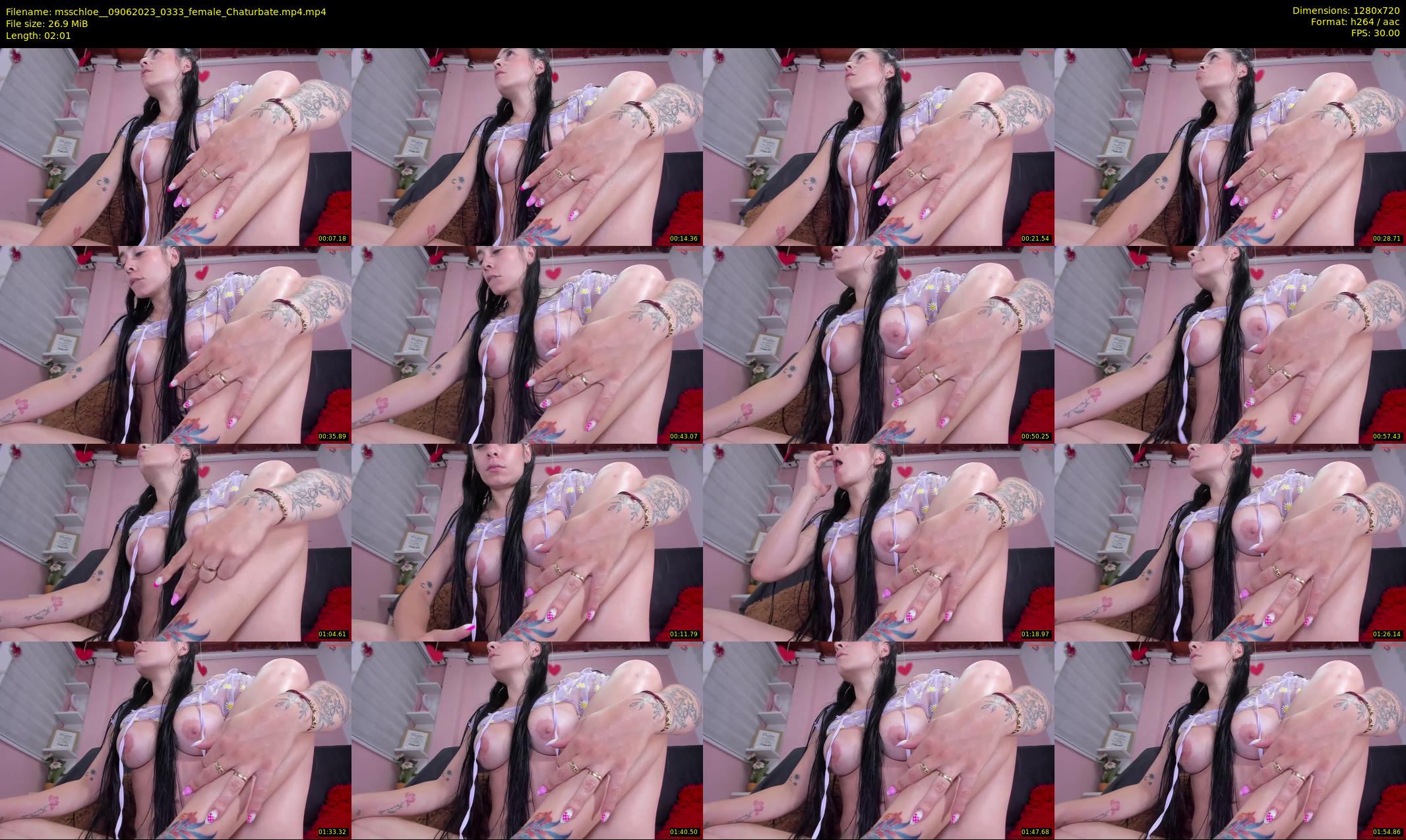 msschloe_ — 3 minute Chaturbate female cam show recording, 720p, Jun 9, 2023