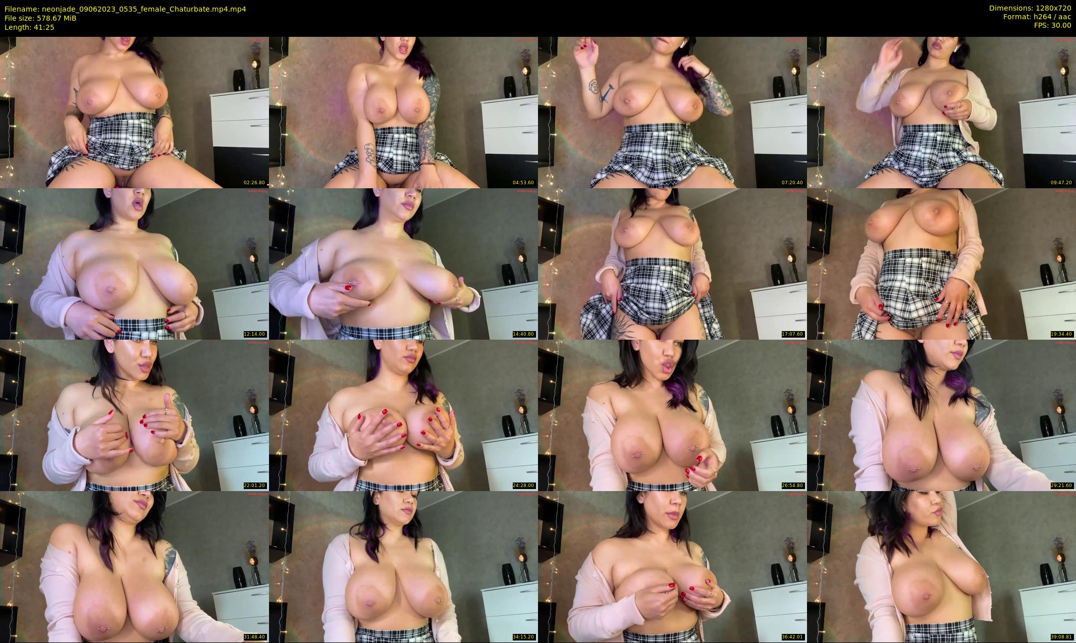neonjade — 42 minute Chaturbate female cam show recording, 720p, Jun 9, 2023