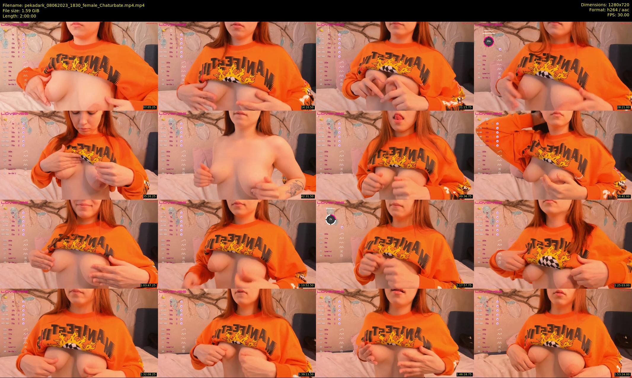 pekadark — 120 minute Chaturbate female cam show recording, 720p, Jun 8, 2023