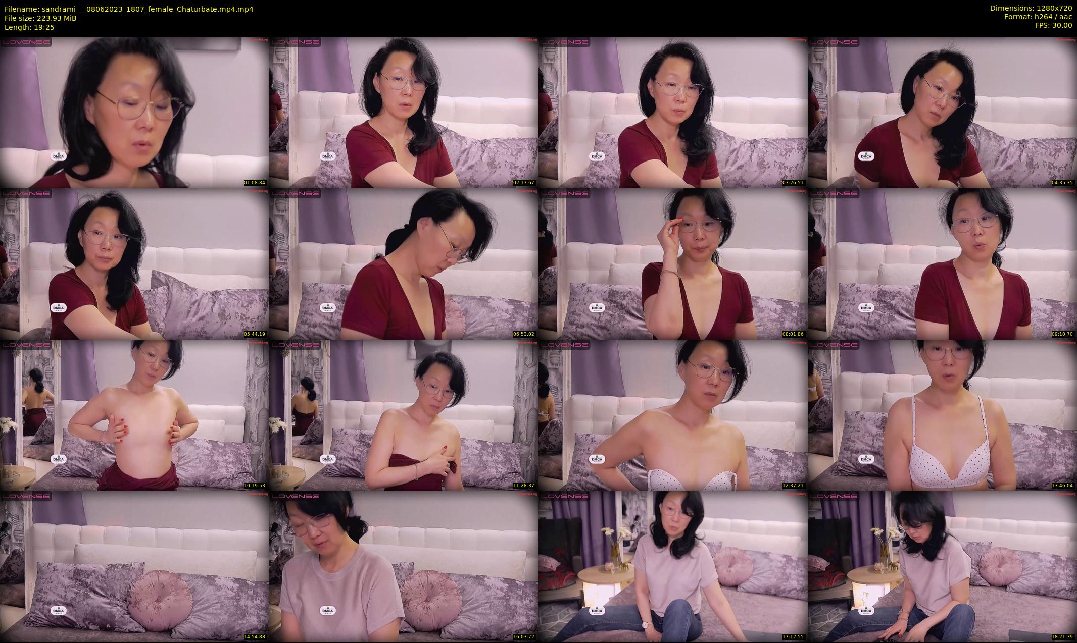 sandrami__ — 20 minute Chaturbate female cam show recording, 720p, Jun 8, 2023