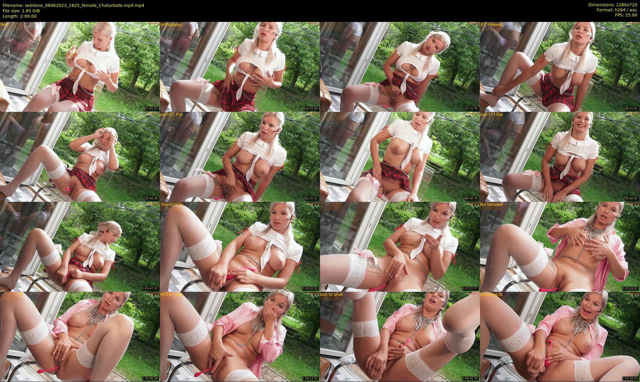 sebilone — 120 minute Chaturbate couple cam show recording, 720p, Jun 8, 2023