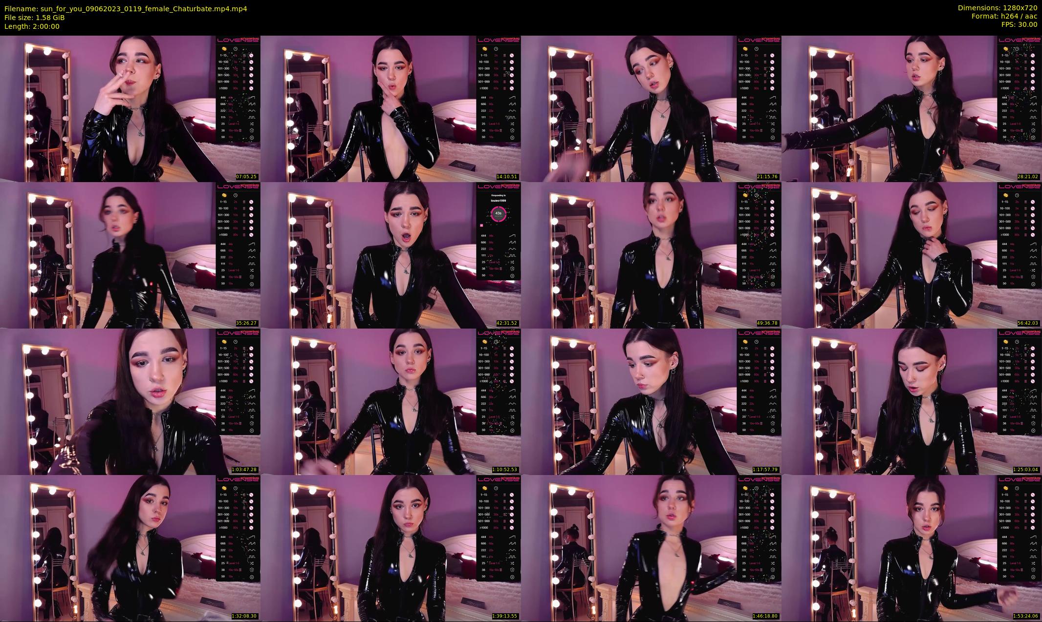 sun_for_you — 120 minute Chaturbate female cam show recording, 720p, Jun 9, 2023