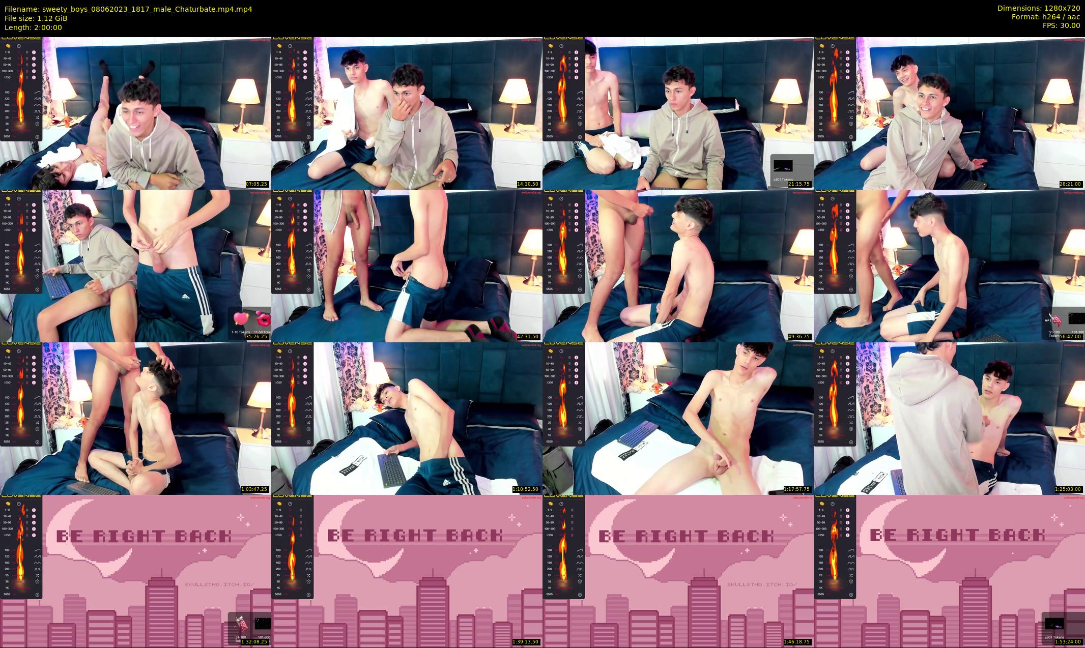 sweety_boys — 120 minute Chaturbate male cam show recording, 720p, Jun 8, 2023