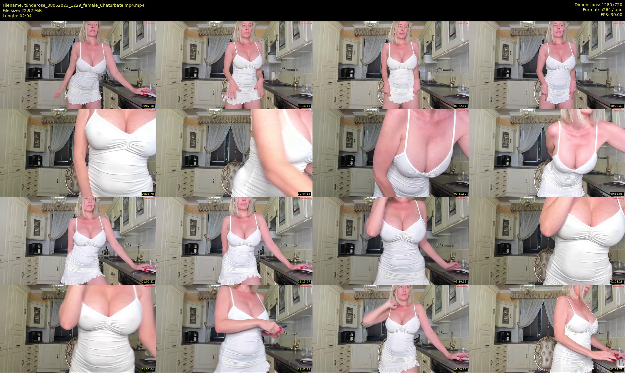 tunderose — 3 minute Chaturbate female cam show recording, 720p, Jun 8, 2023