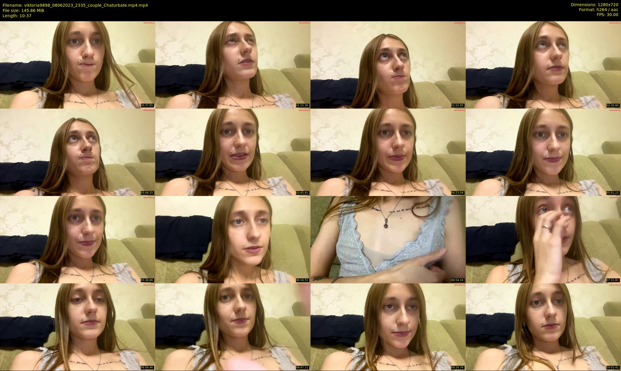 viktoria9898 — 11 minute Chaturbate couple cam show recording, 720p, Jun 8, 2023