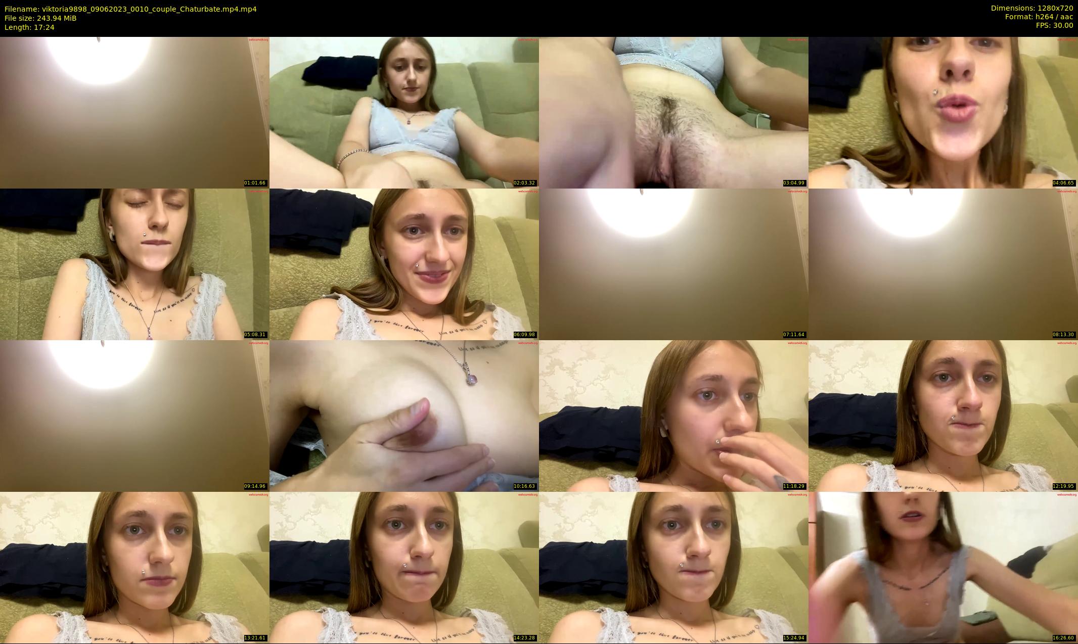 viktoria9898 — 18 minute Chaturbate couple cam show recording, 720p, Jun 9, 2023