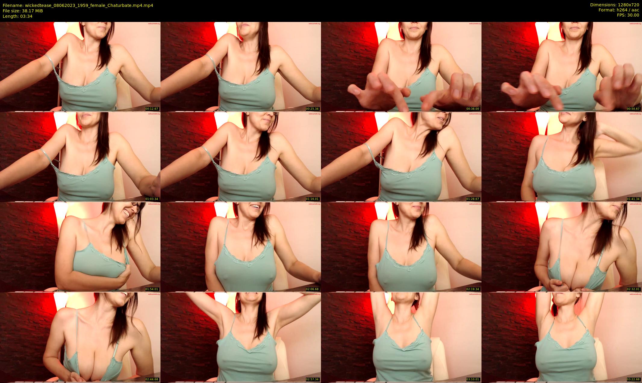 wickedtease — 4 minute Chaturbate female cam show recording, 720p, Jun 8, 2023