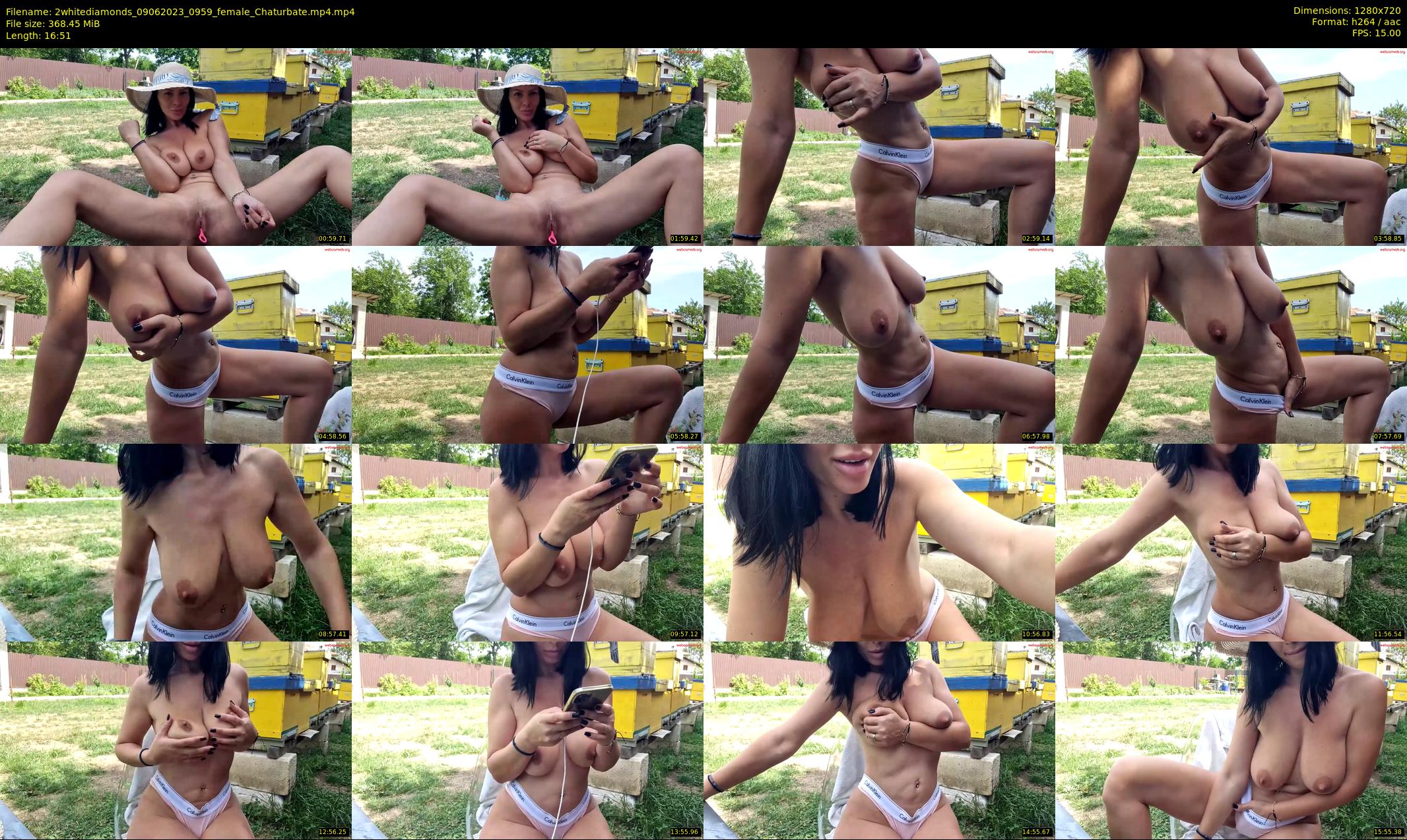 2whitediamonds — 17 minute Chaturbate couple cam show recording, 720p, Jun 9, 2023