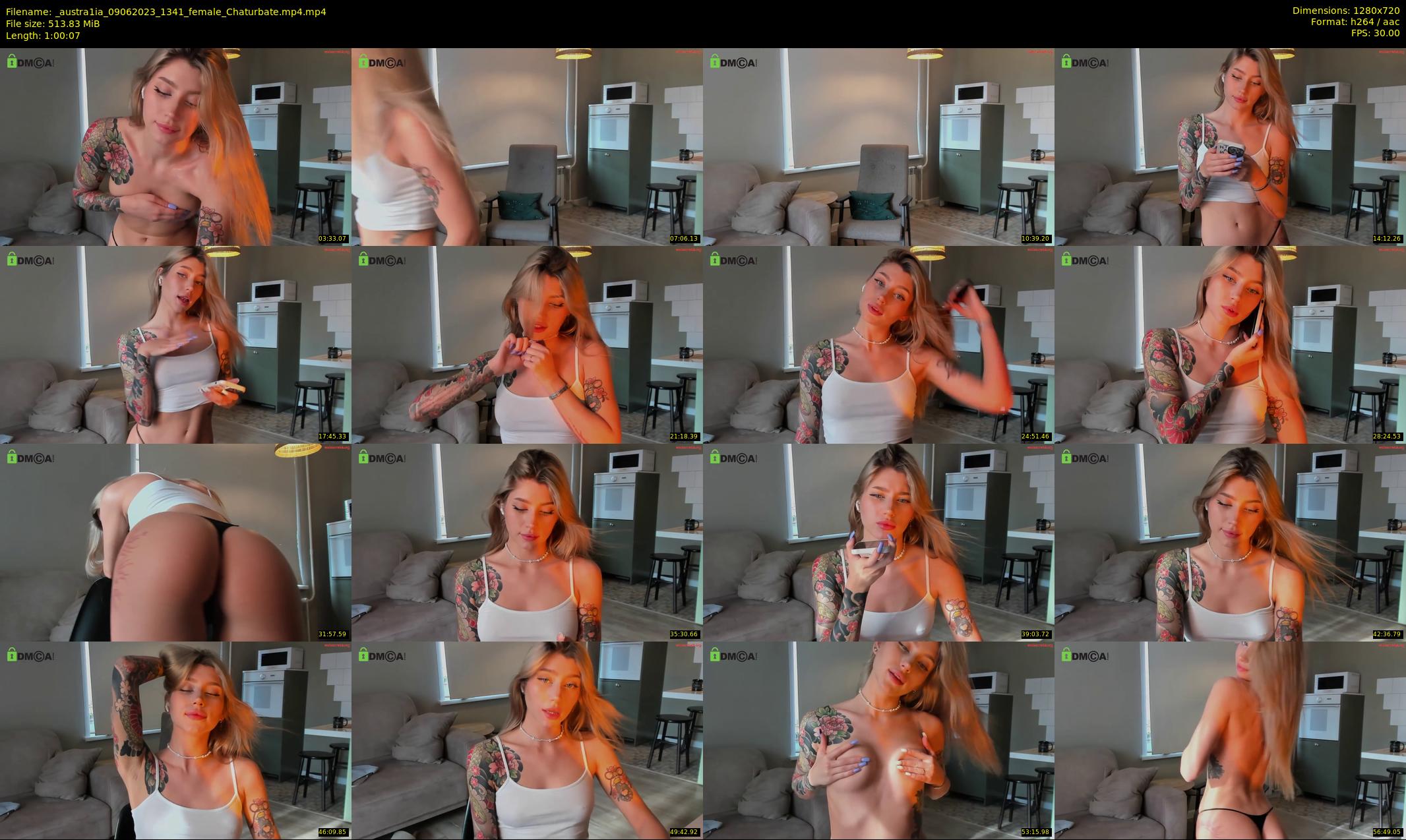 _austra1ia — 61 minute Chaturbate female cam show recording, 720p, Jun 9, 2023