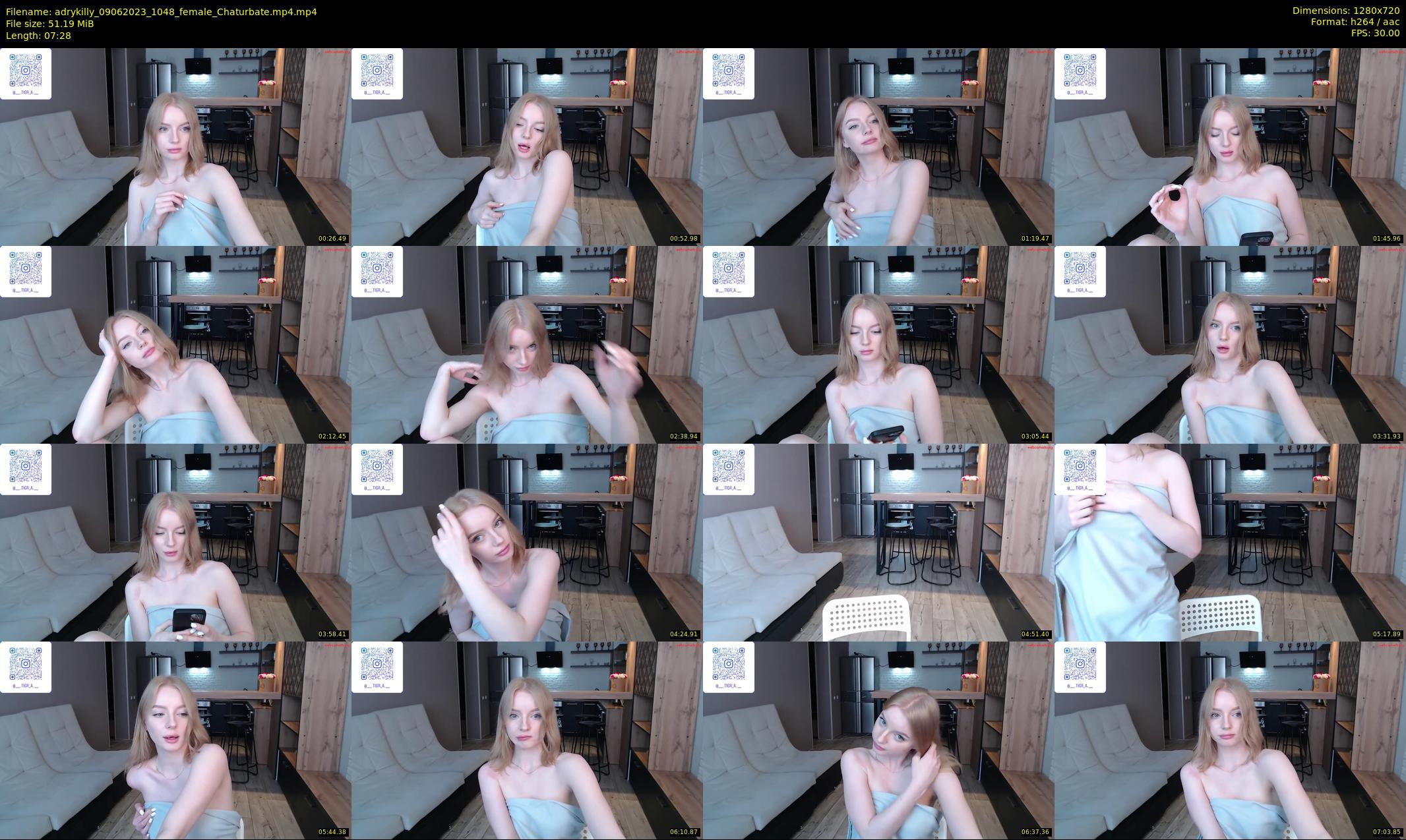 adrykilly — 8 minute Chaturbate female cam show recording, 720p, Jun 9, 2023