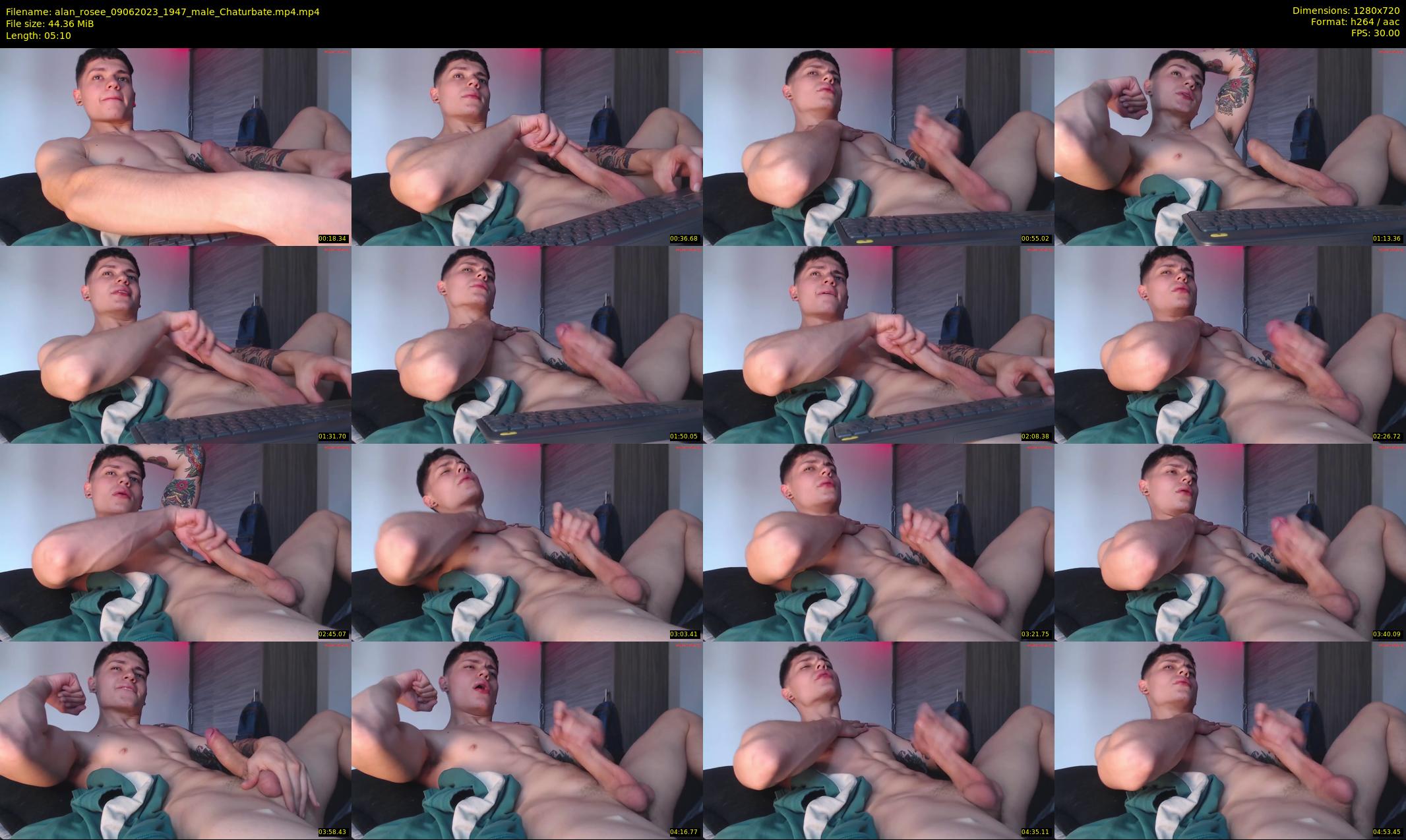 alan_rosee — 6 minute Chaturbate male cam show recording, 720p, Jun 9, 2023