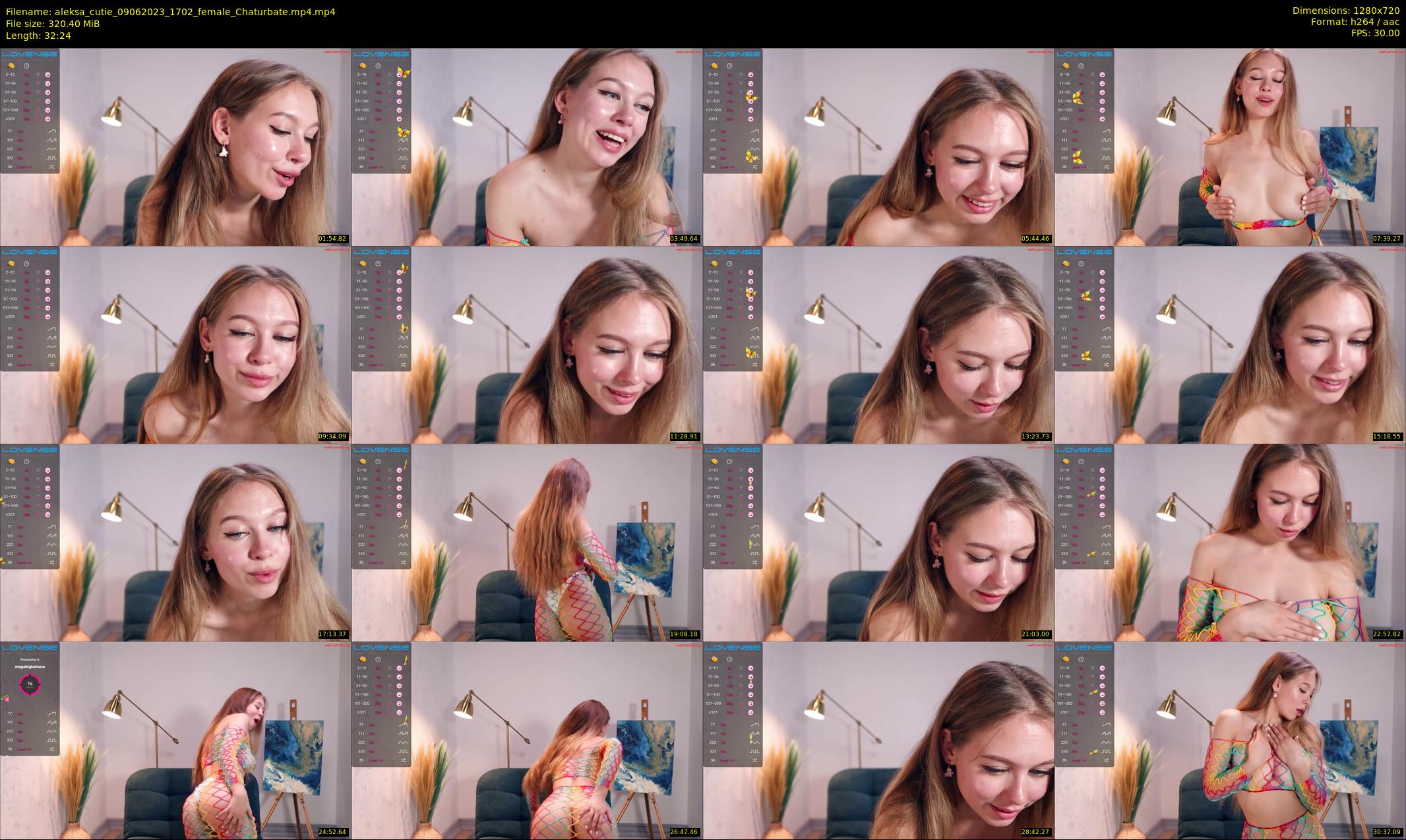 aleksa_cutie — 33 minute Chaturbate female cam show recording, 720p, Jun 9, 2023