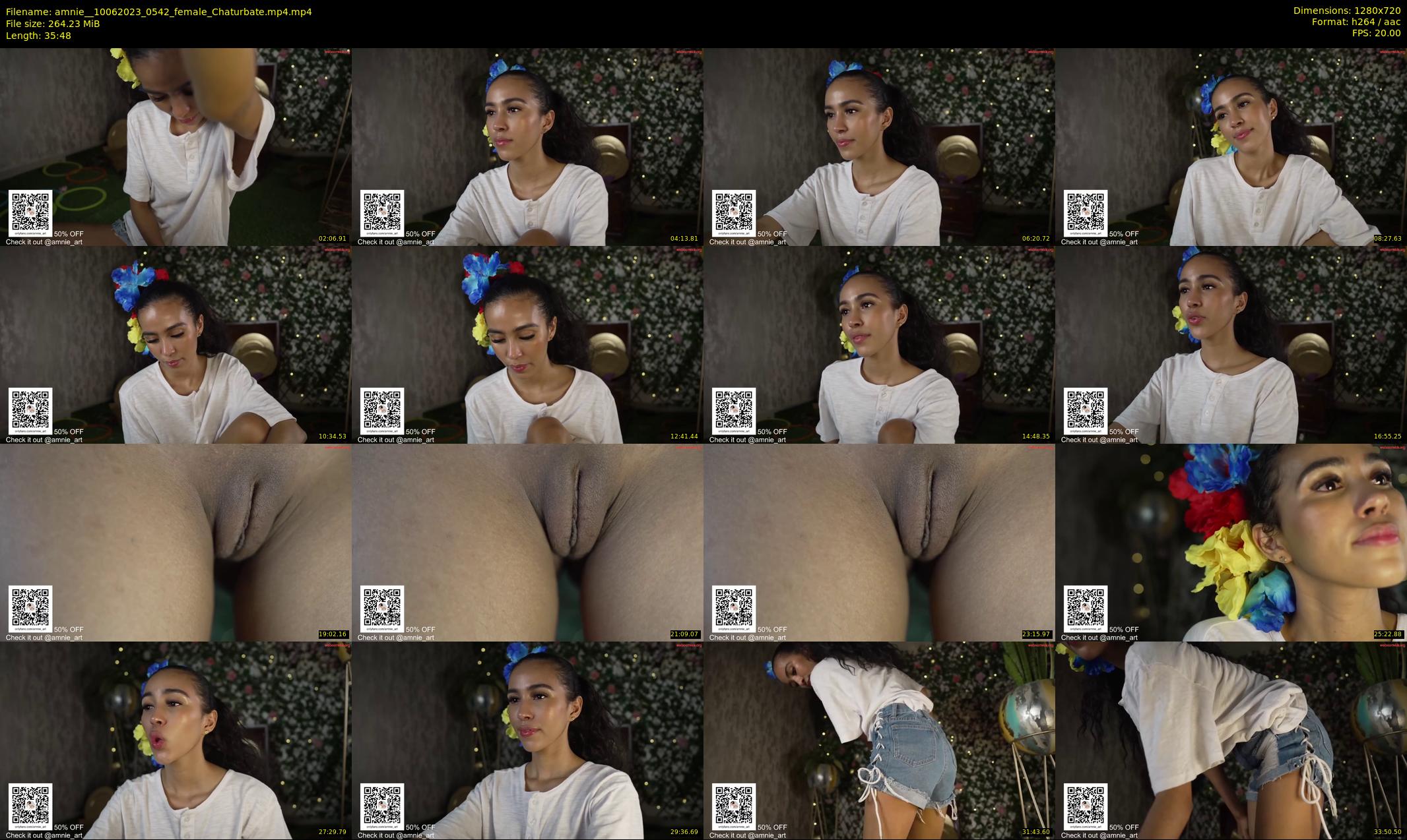 amnie_ — 36 minute Chaturbate female cam show recording, 720p, Jun 10, 2023