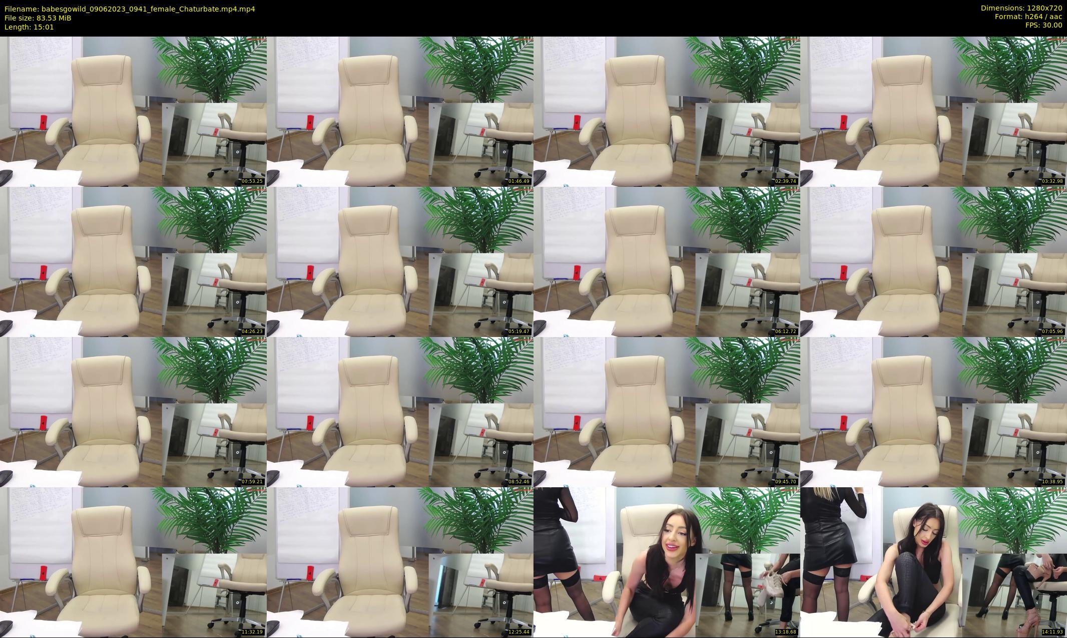 babesgowild — 16 minute Chaturbate couple cam show recording, 720p, Jun 9, 2023