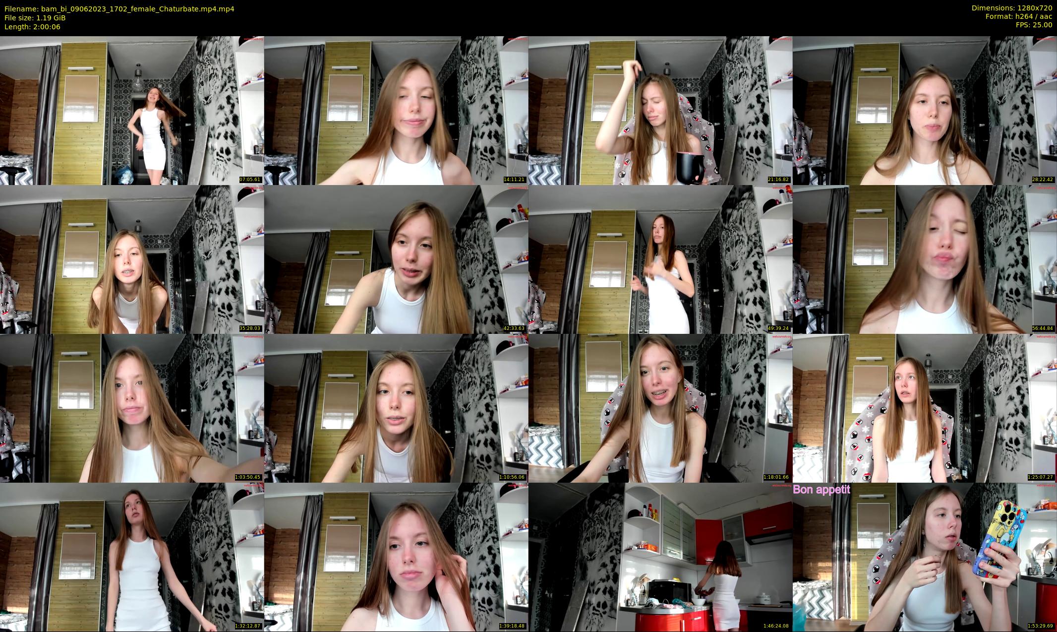 bam_bi — 121 minute Chaturbate female cam show recording, 720p, Jun 9, 2023