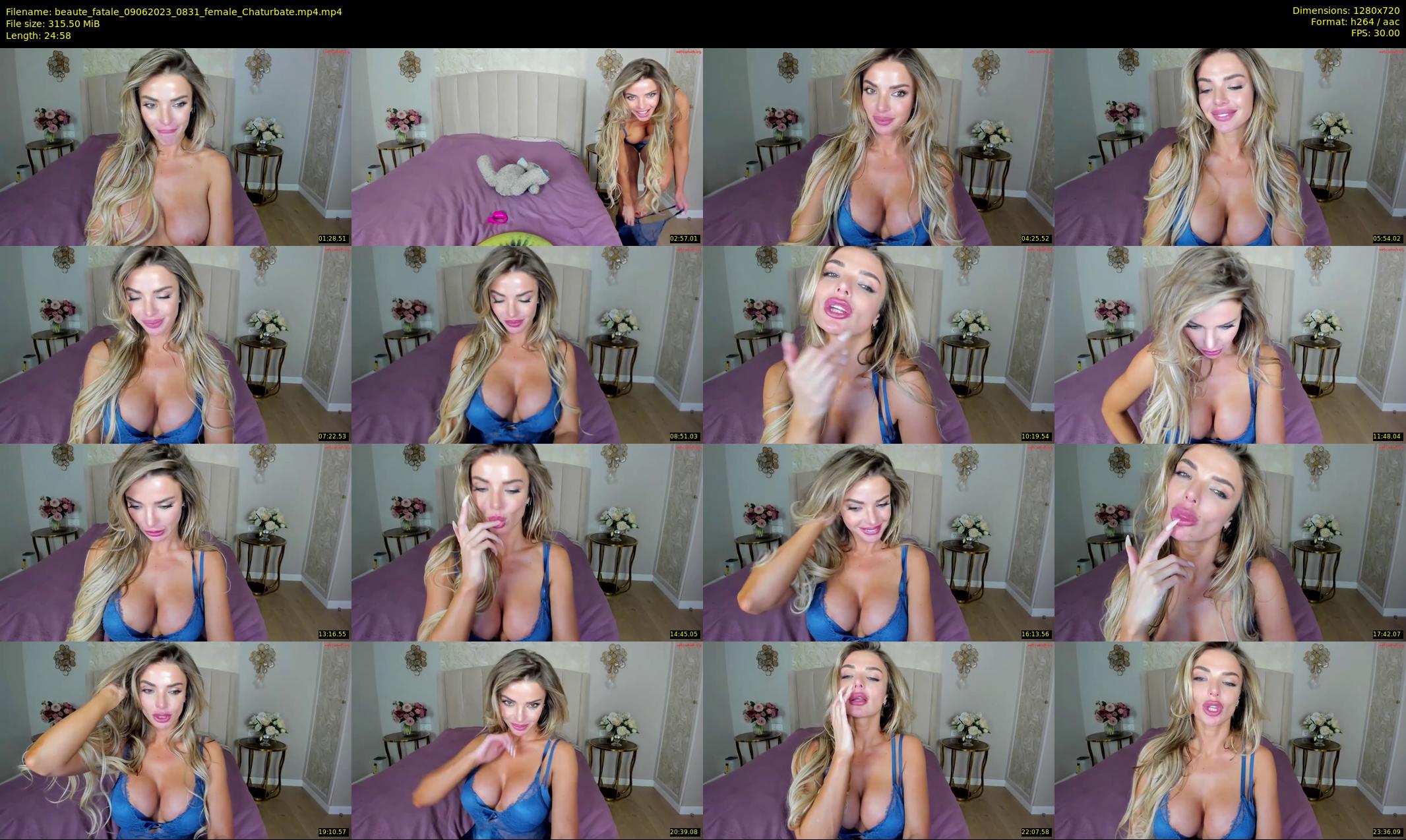 beaute_fatale — 25 minute Chaturbate female cam show recording, 720p, Jun 9, 2023